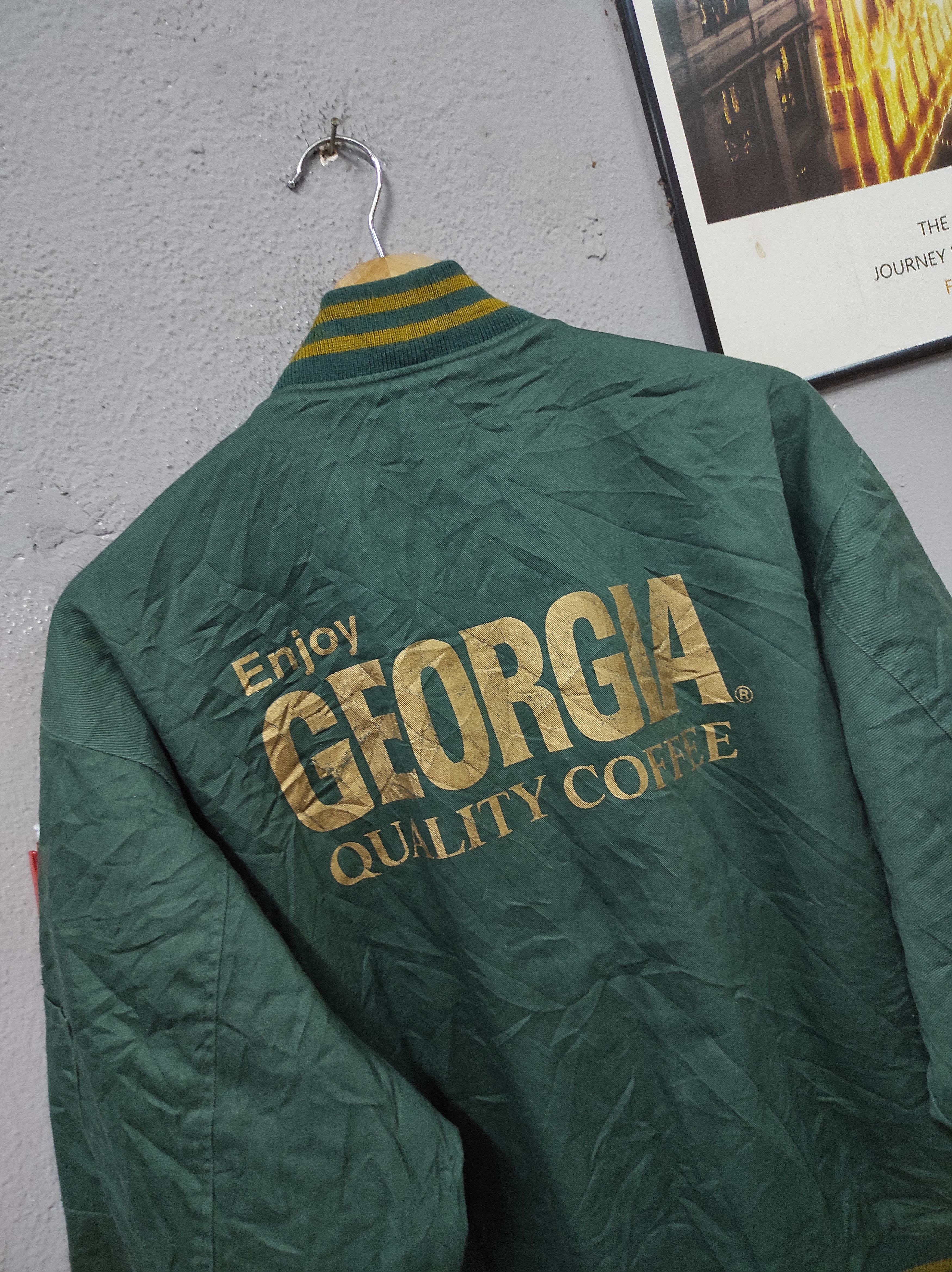 Coca Cola × Japanese Brand × Vintage GEORGIA COCA COLA COMPANY VTG BOMBER JACKET Size US M / EU 48-50 / 2 - 7 Thumbnail