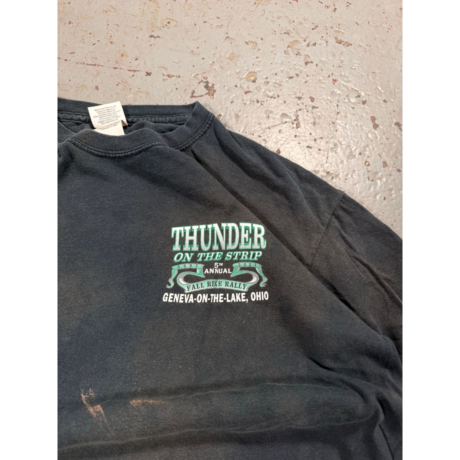 Vintage Vintage Faded Thunder Biking Tee Size US M / EU 48-50 / 2 - 3 Thumbnail