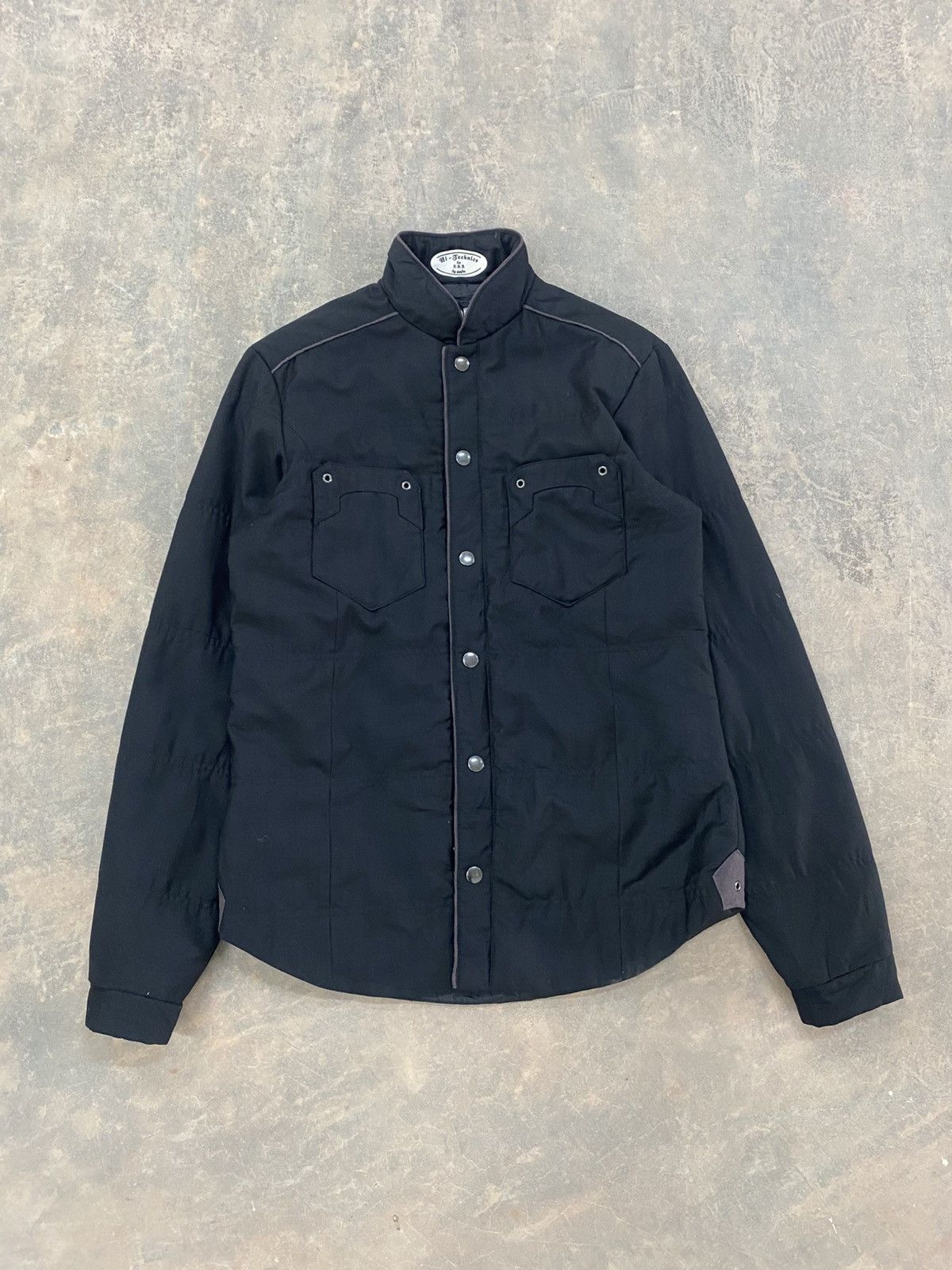 VINTAGE PPFM MILITARY SHIRT PUNK GRUNGE ROCK LGB GOTHIC