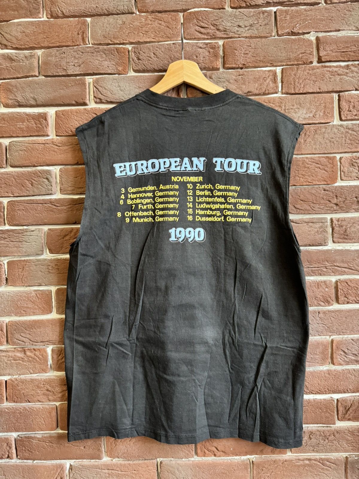 Band Tees Vintage 1990 KANSAS European Tour Rock Band Tee 90s Hrail Size US XL / EU 56 / 4 - 2 Thumbnail