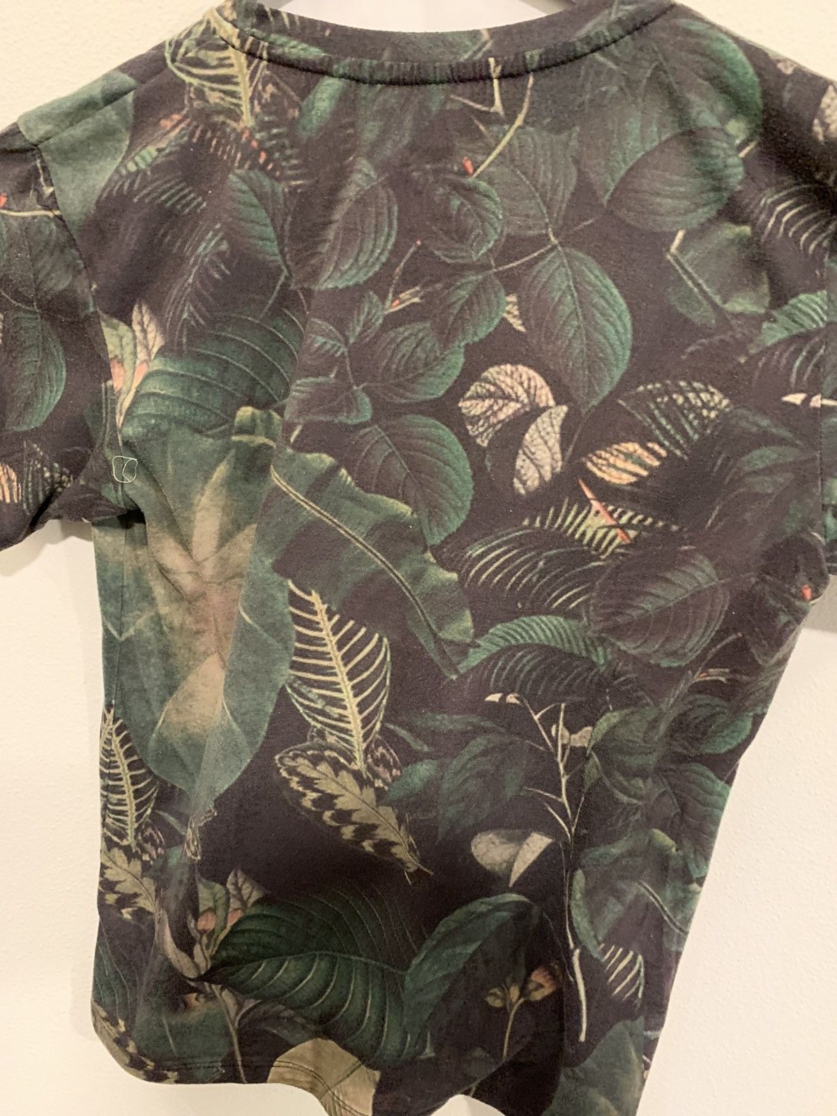 Vintage vintage Tropical leaf print tee Size US S / EU 44-46 / 1 - 5 Thumbnail
