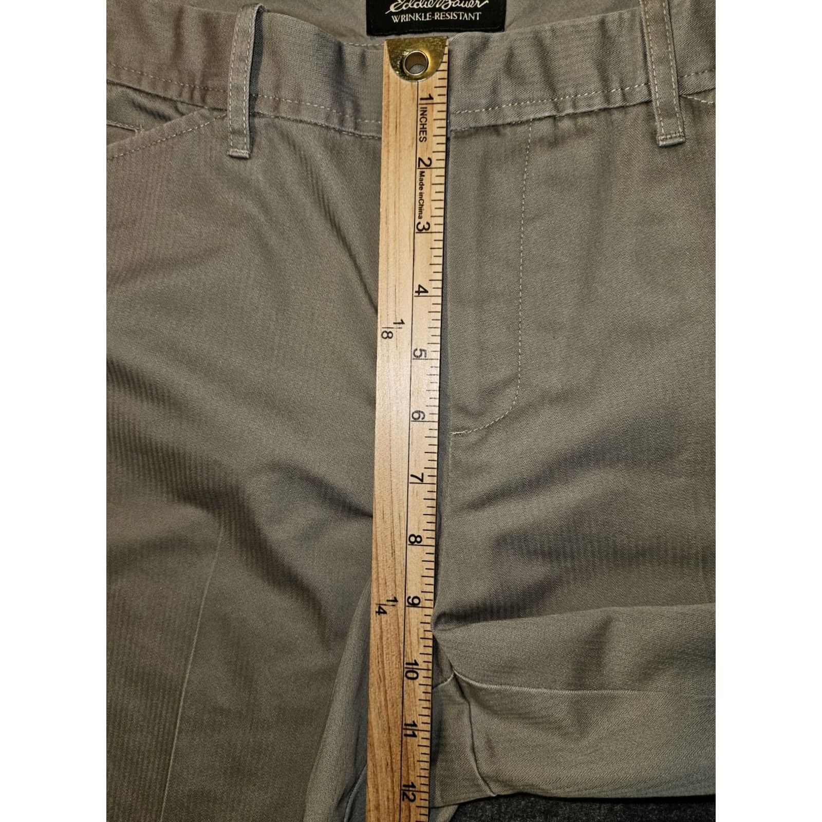Eddie Bauer VINTAGE Eddie Bauer Bootcut Pants Womens 10 Beige Mid Rise Wrinkle Resistant Outdoor Size 32" / US 10 / IT 46 - 5 Thumbnail