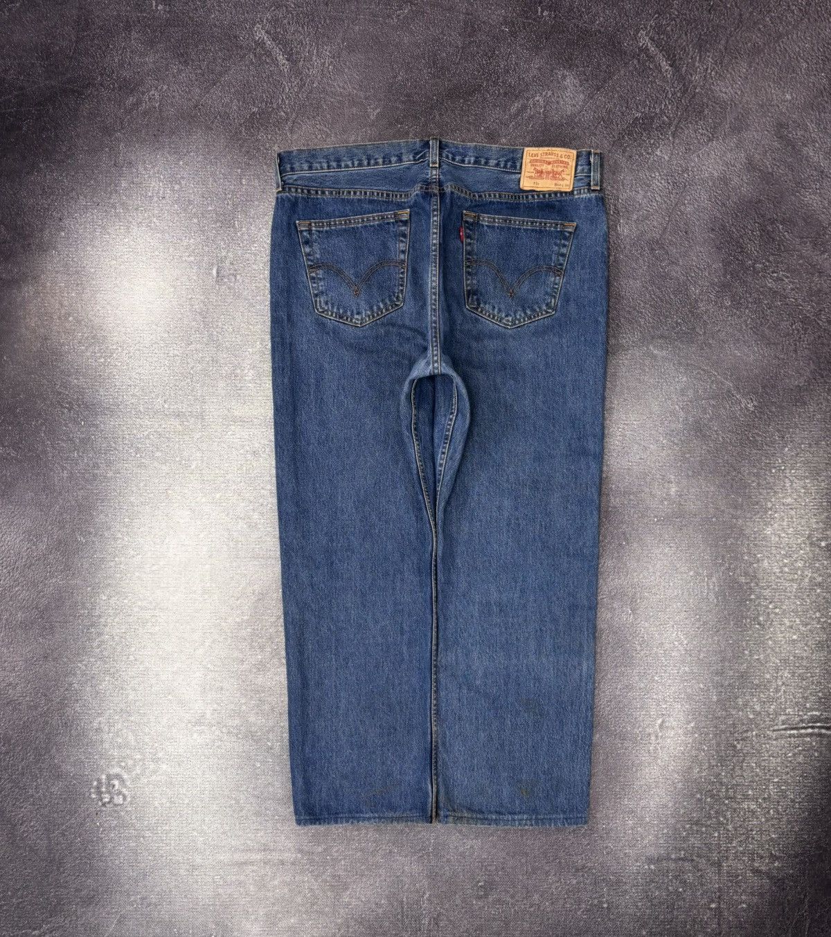 Levi's Vintage Levi’s 751 Men’s Straight Leg USA Blue Denim Jeans Size US 40 / EU 56 - 1 Thumbnail