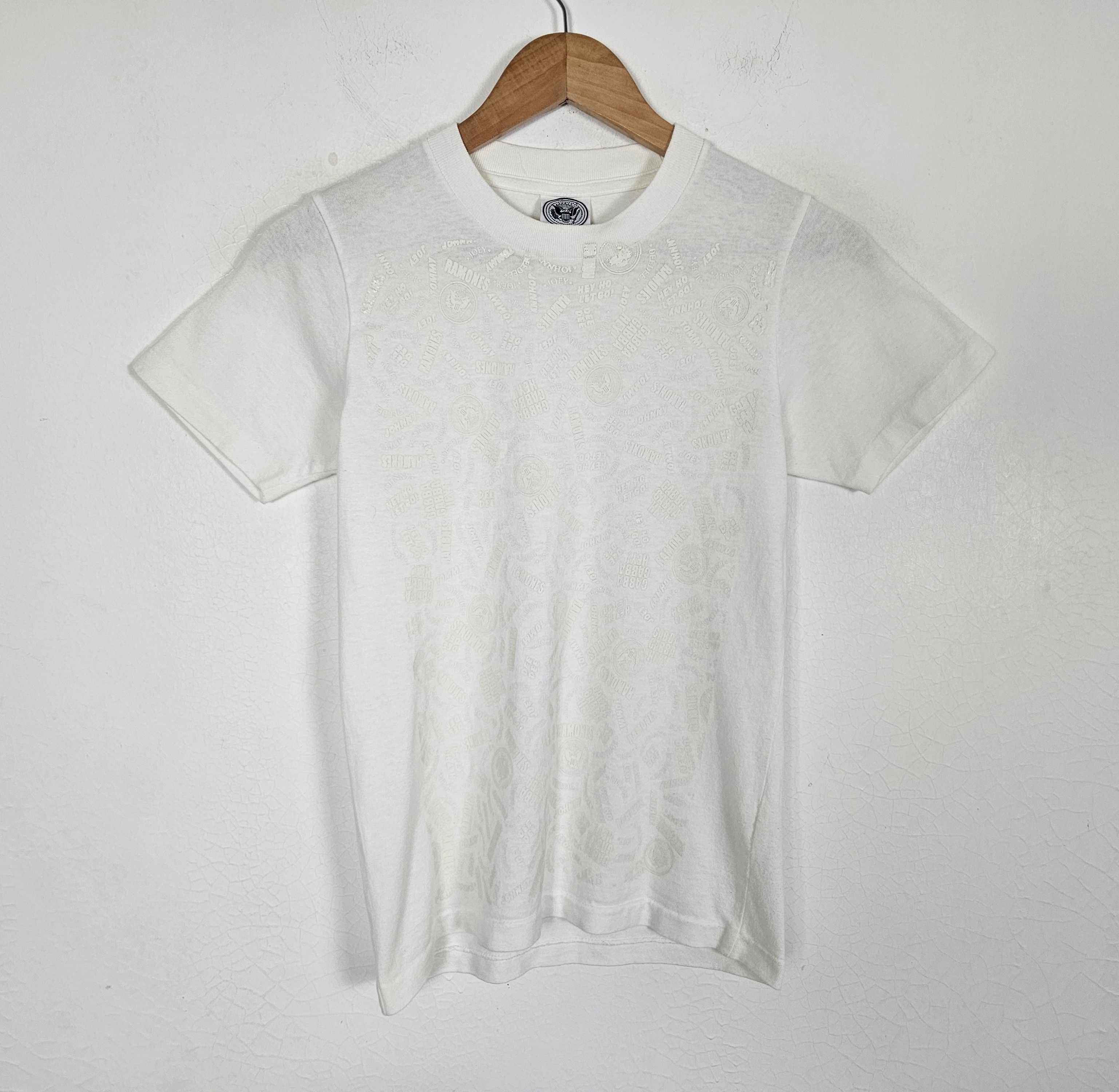 Hysteric Glamour × Japanese Brand Hysteric Glamour Ramones logo monogram shirt Size US XS / EU 42 / 0 - 2 Thumbnail