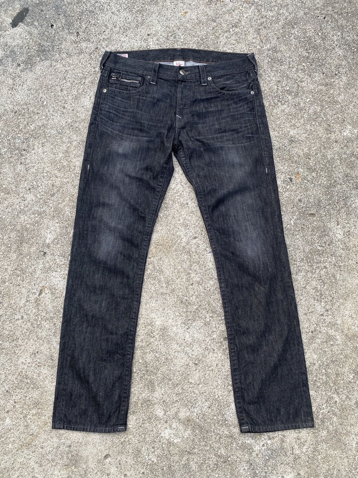 True Religion 2000s - True Religion Zipper Pocket Denim Size US 36 / EU 52 - 2 Thumbnail