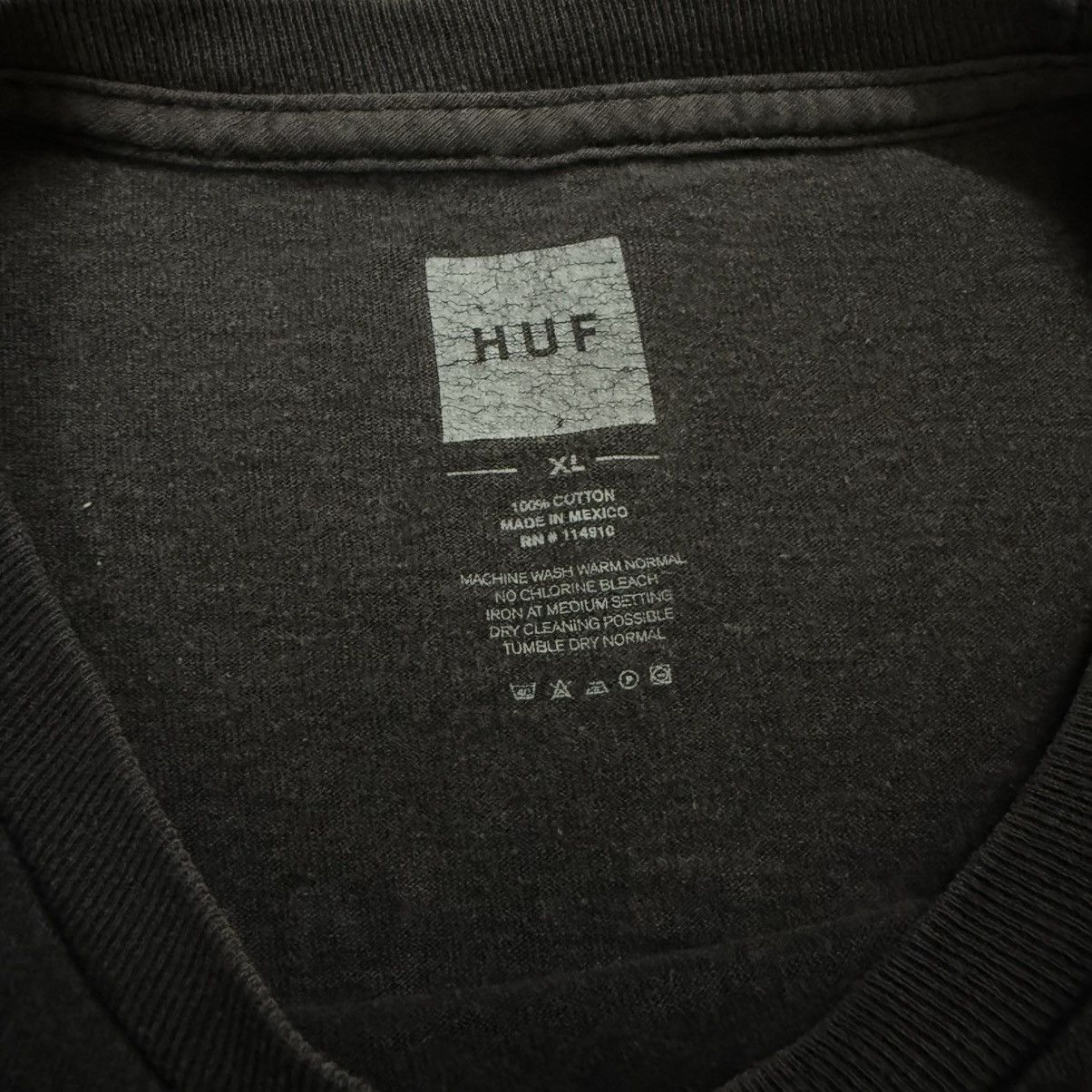 Huf Huf X Spitfire Tshirt Size US XL / EU 56 / 4 - 6 Thumbnail