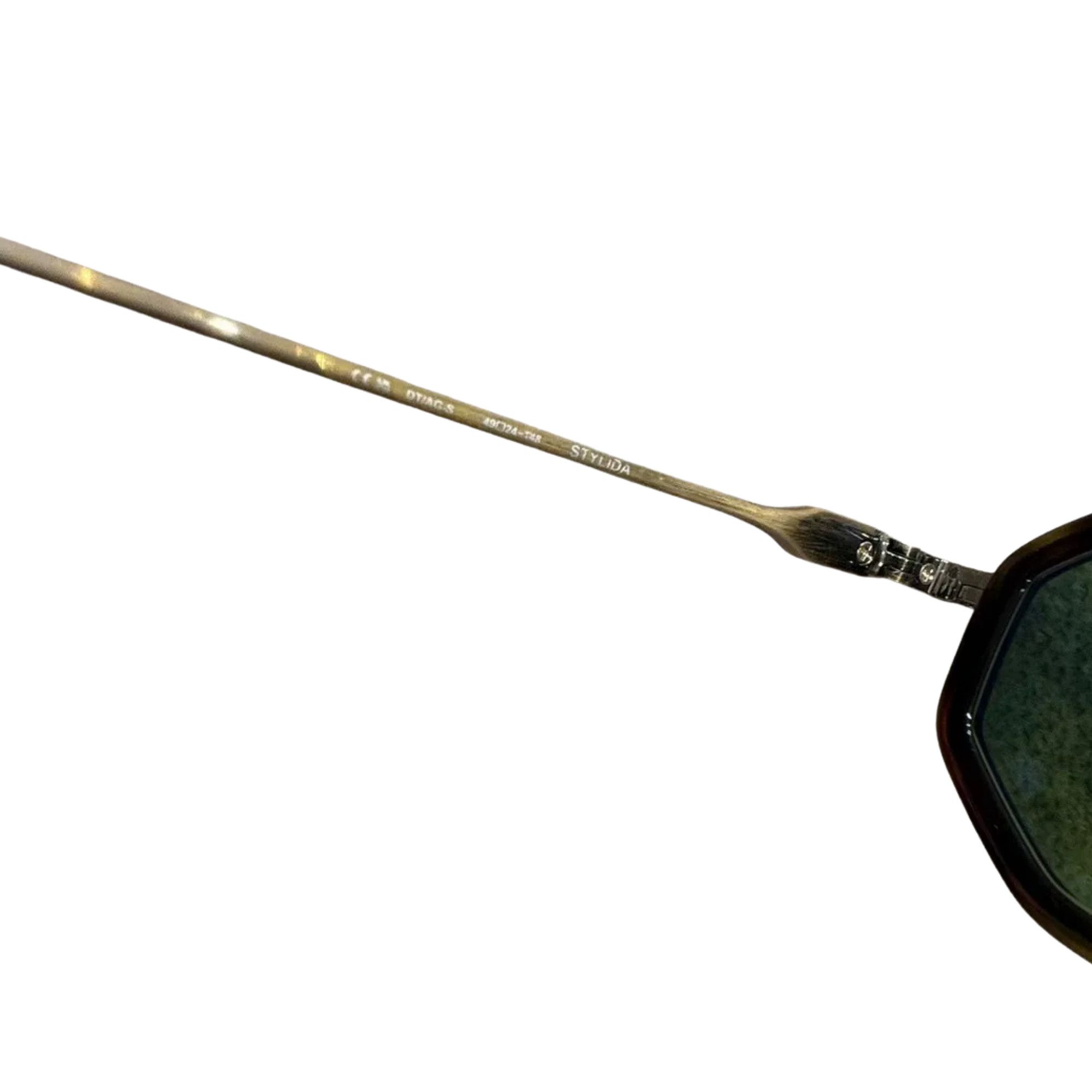 Chrome Hearts CHROME HEARTS STYLIDA Dark Tortoise / Antique Gold Size ONE SIZE - 4 Thumbnail