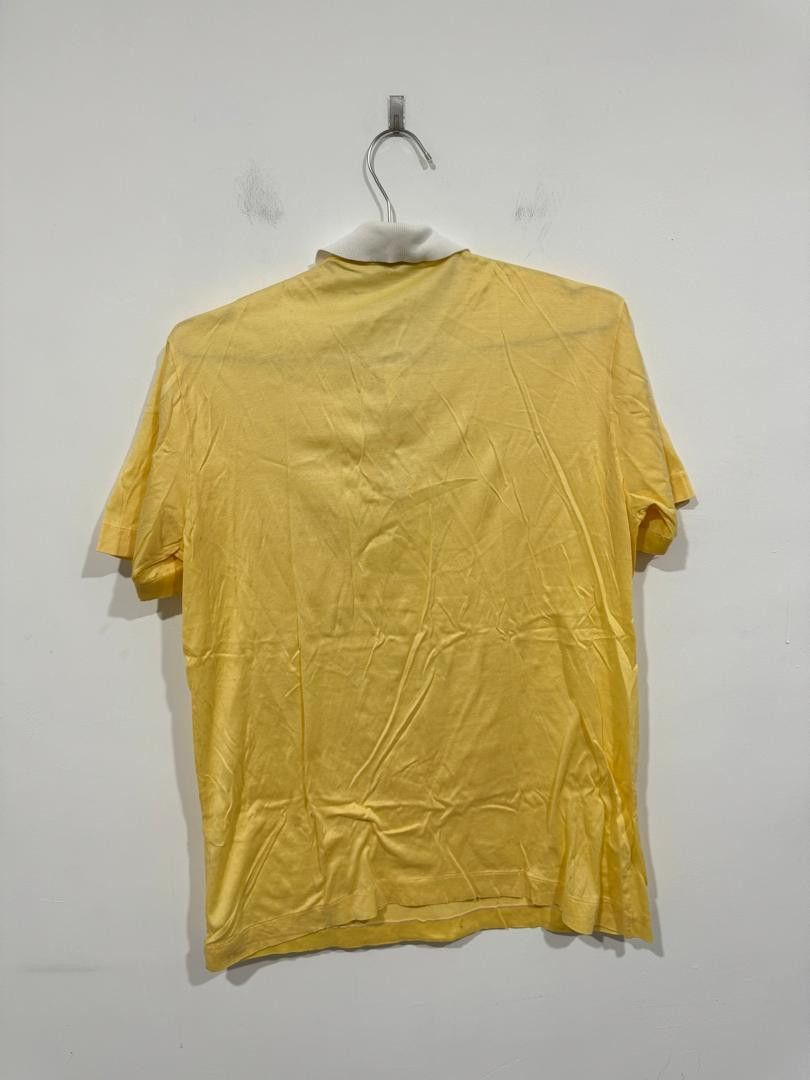 Longchamp Vintage 80s Longchamp Pocket Polo Tee Size US L / EU 52-54 / 3 - 6 Thumbnail