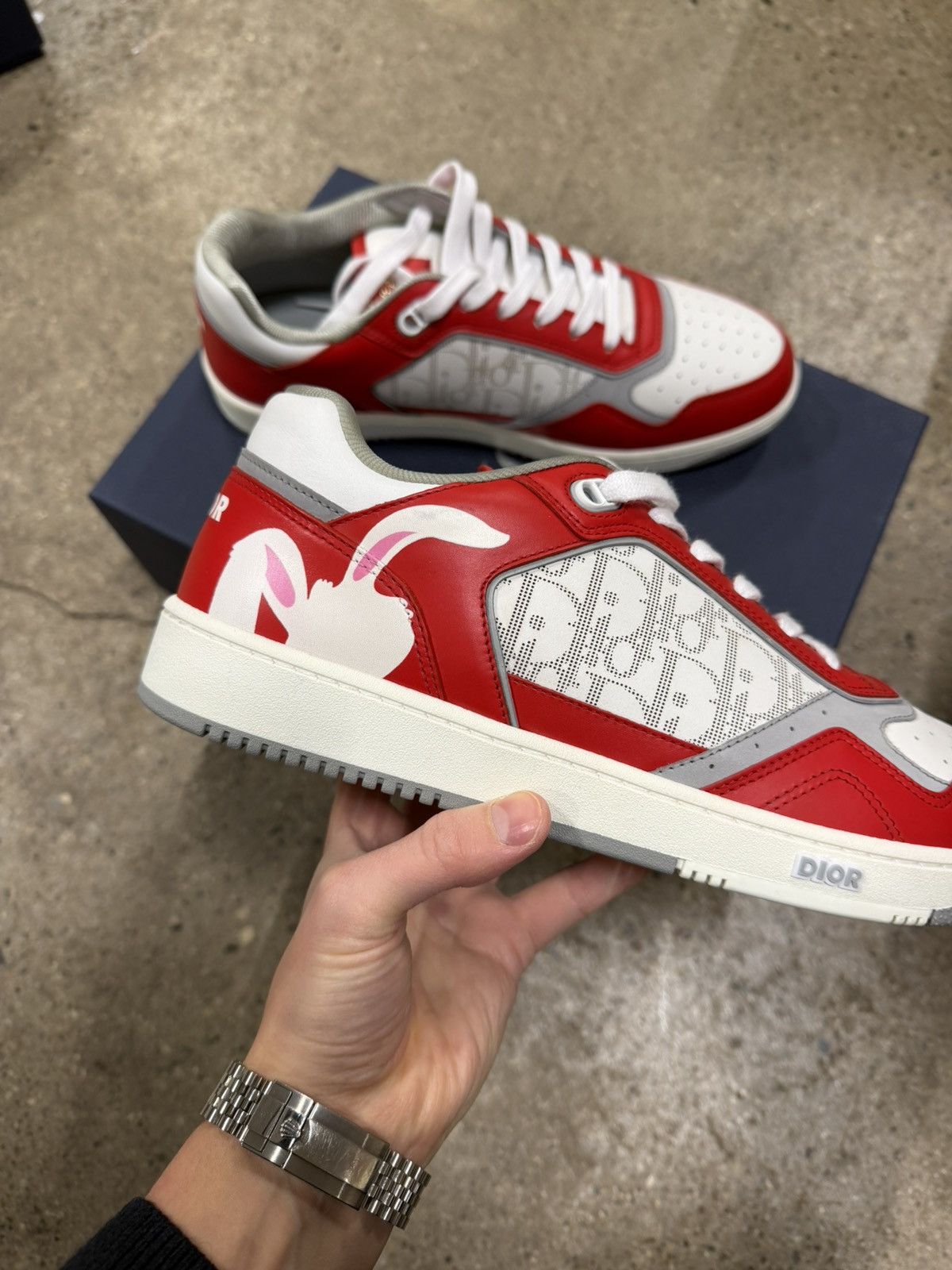 Dior Dior x ERL B27 Low Top Sneaker NEW 1300$ Size US 12 / EU 45 - 3 Thumbnail