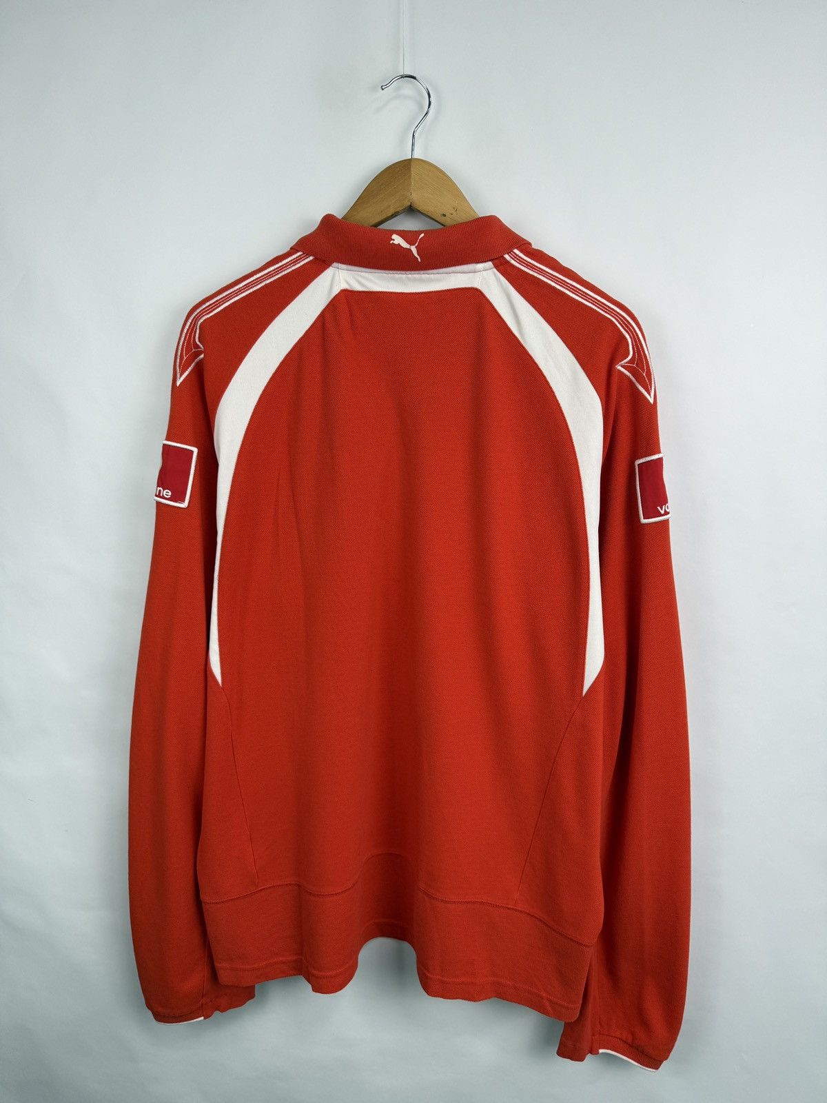 Ferrari × Puma 🇮🇹 Vintage 00s Puma Ferrari Vodafone Bridgestone Schumacher Size US XXL / EU 58 / 5 - 11 Thumbnail