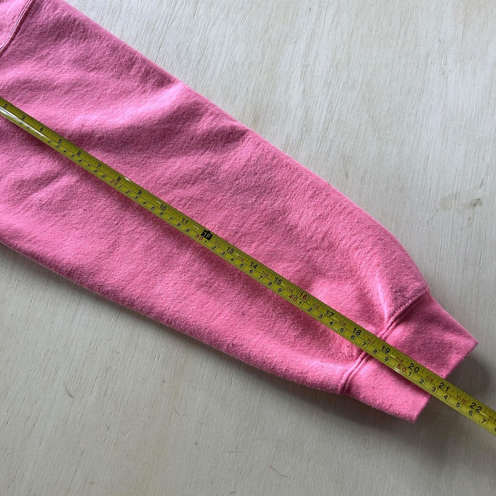 Vintage Arizona Sweatshirt Womens Large Pink Fleece Scoop Neck Oversized Pullover Size L / US 10 / IT 46 - 5 Thumbnail
