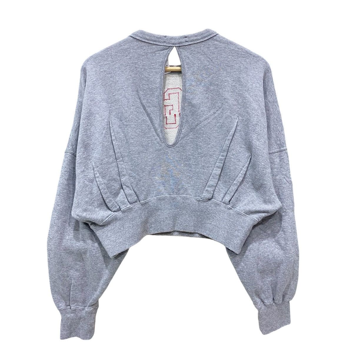 Undercover Undercover "Angel" Slash Cropped Crewneck Sweatshirt Size S / US 4 / IT 40 - 2 Thumbnail
