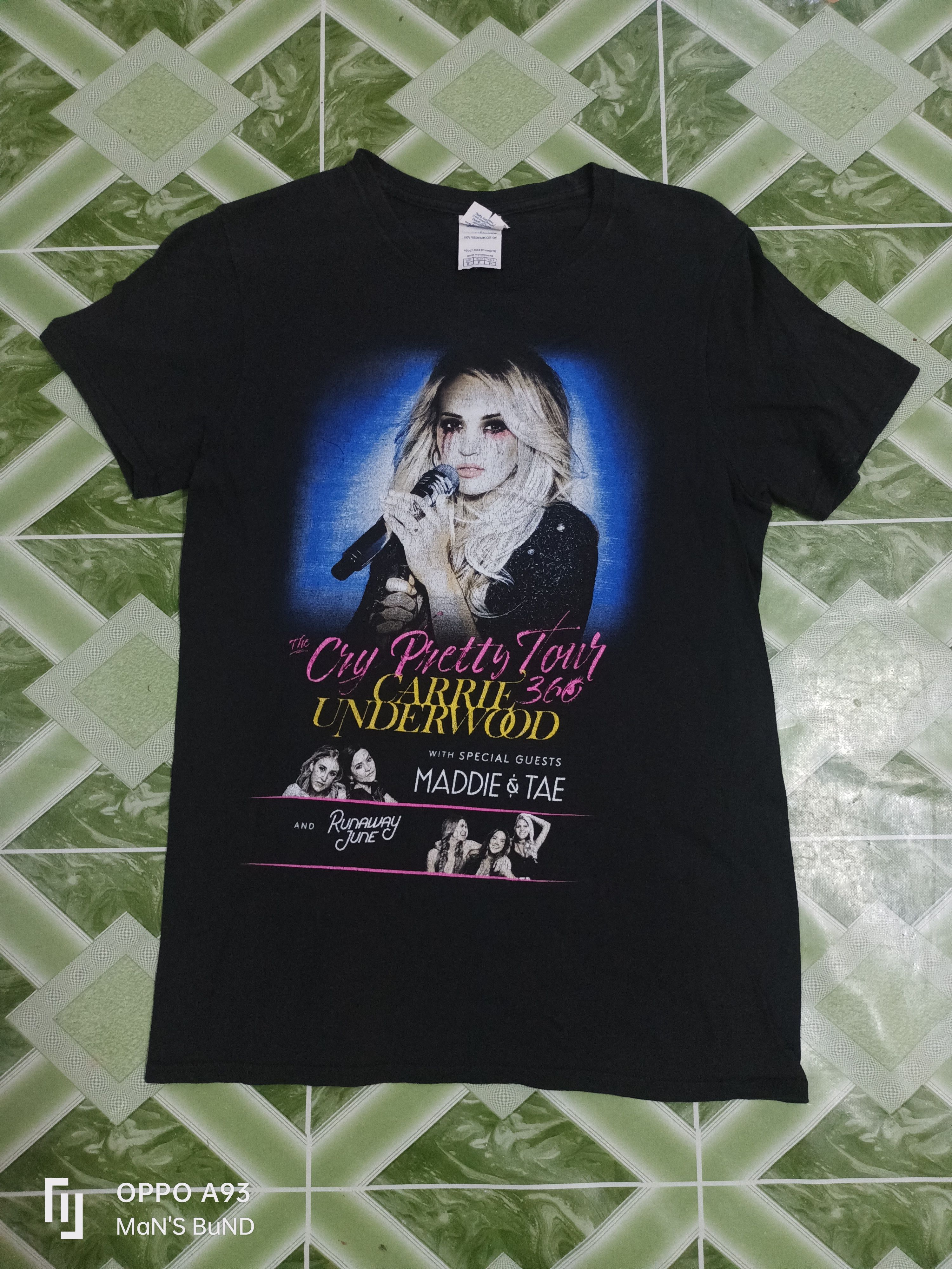Band Tees × Vintage Band tees CARRIE UNDERWOOD US Tour 2019 Size S / US 4 / IT 40 - 1 Thumbnail