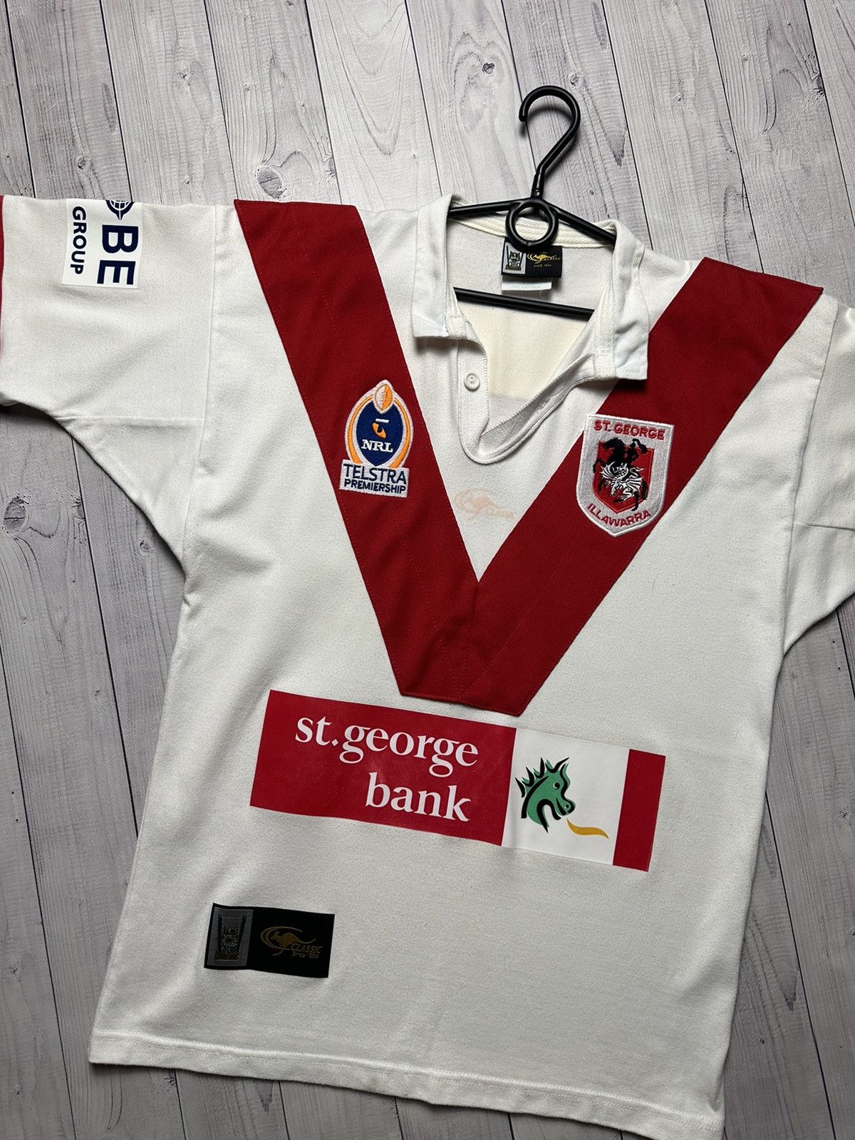 Vintage Vintage Rugby jersey St.George ILLAWARRA Australia rare S Size US S / EU 44-46 / 1 - 2 Thumbnail