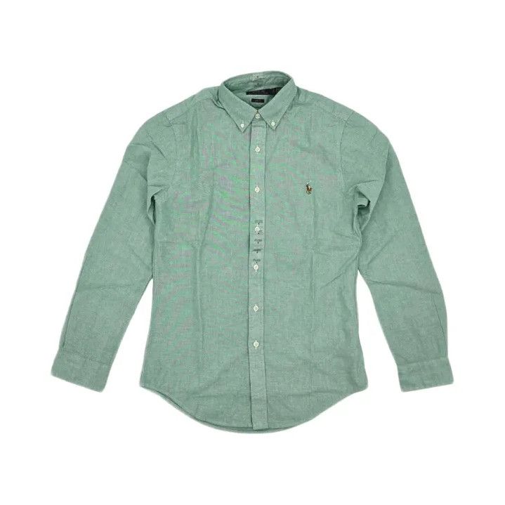 Polo Ralph Lauren Polo Ralph Lauren Green Long Sleeve Button-Up Shirt Size US XL / EU 56 / 4 - 1 Thumbnail