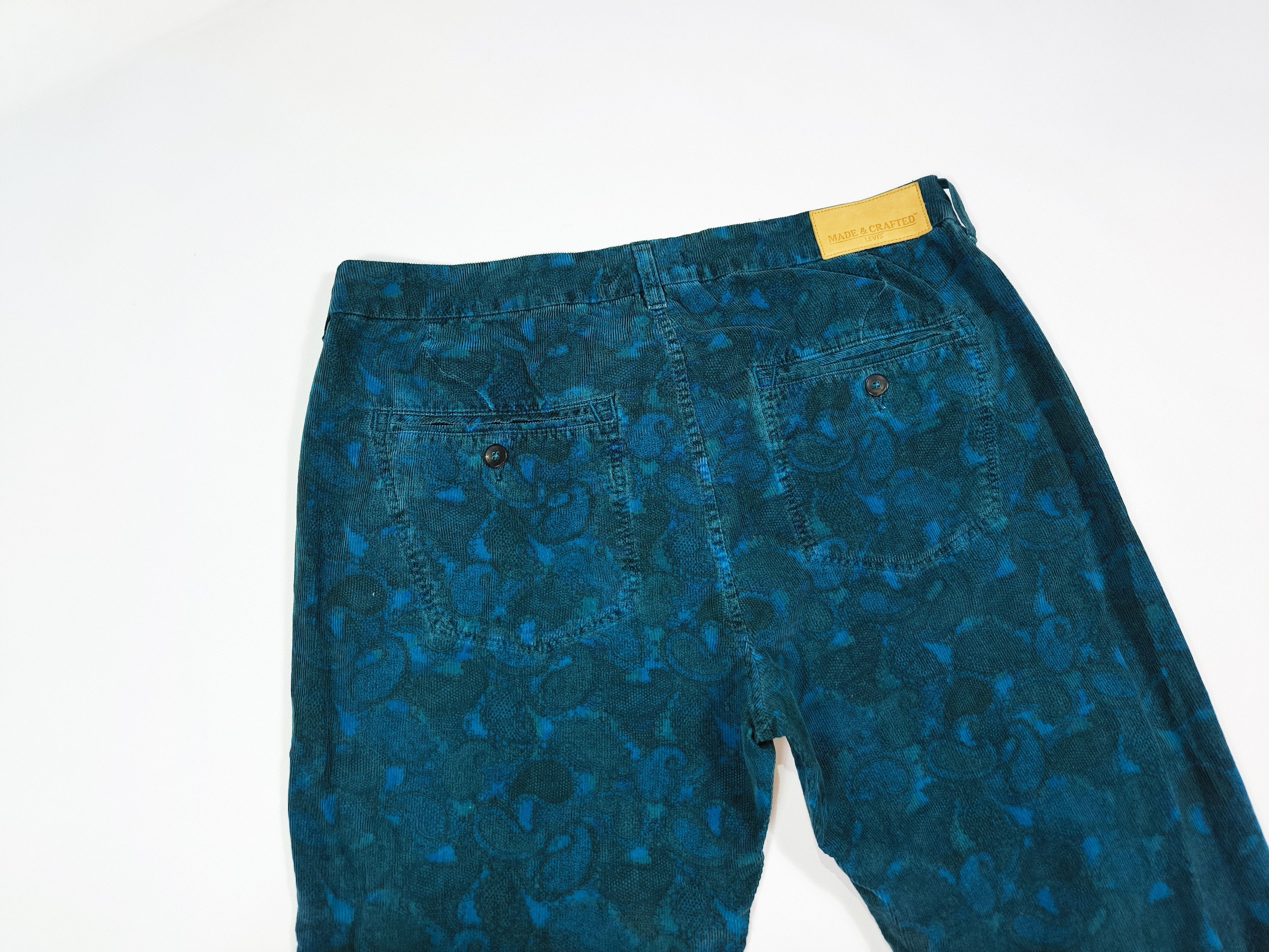 Levi's Made & Crafted Levis Made & Crafted Corduroy Paisley Pattern Pants Size US 32 / EU 48 - 8 Thumbnail