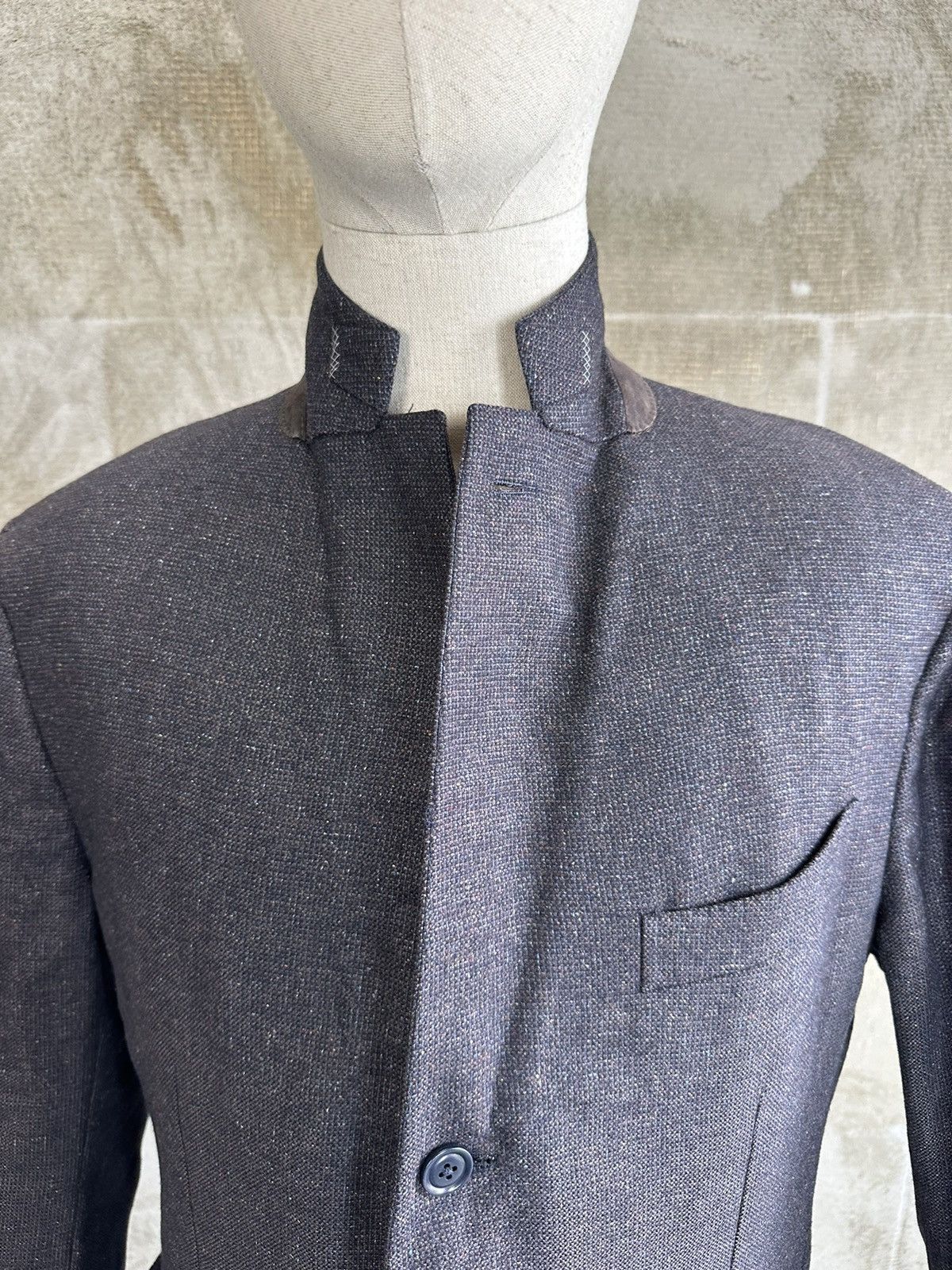 Ermenegildo Zegna Ermenegildo Zegna Wool Blazer Size 54R - 6 Thumbnail