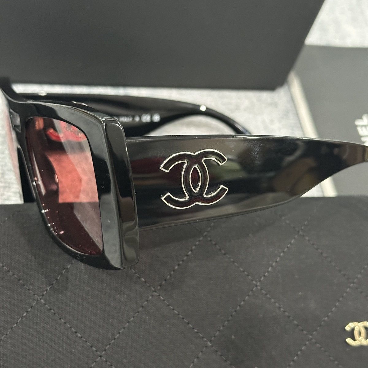 Chanel CHANEL 0CH5539 1231D7 SUNGLASSES Size ONE SIZE - 4 Thumbnail