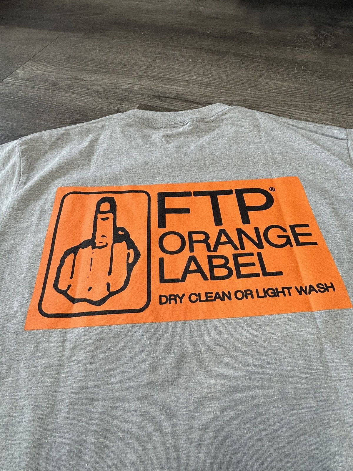 Fuck The Population FTP orange label TEE Size US M / EU 48-50 / 2 - 6 Thumbnail