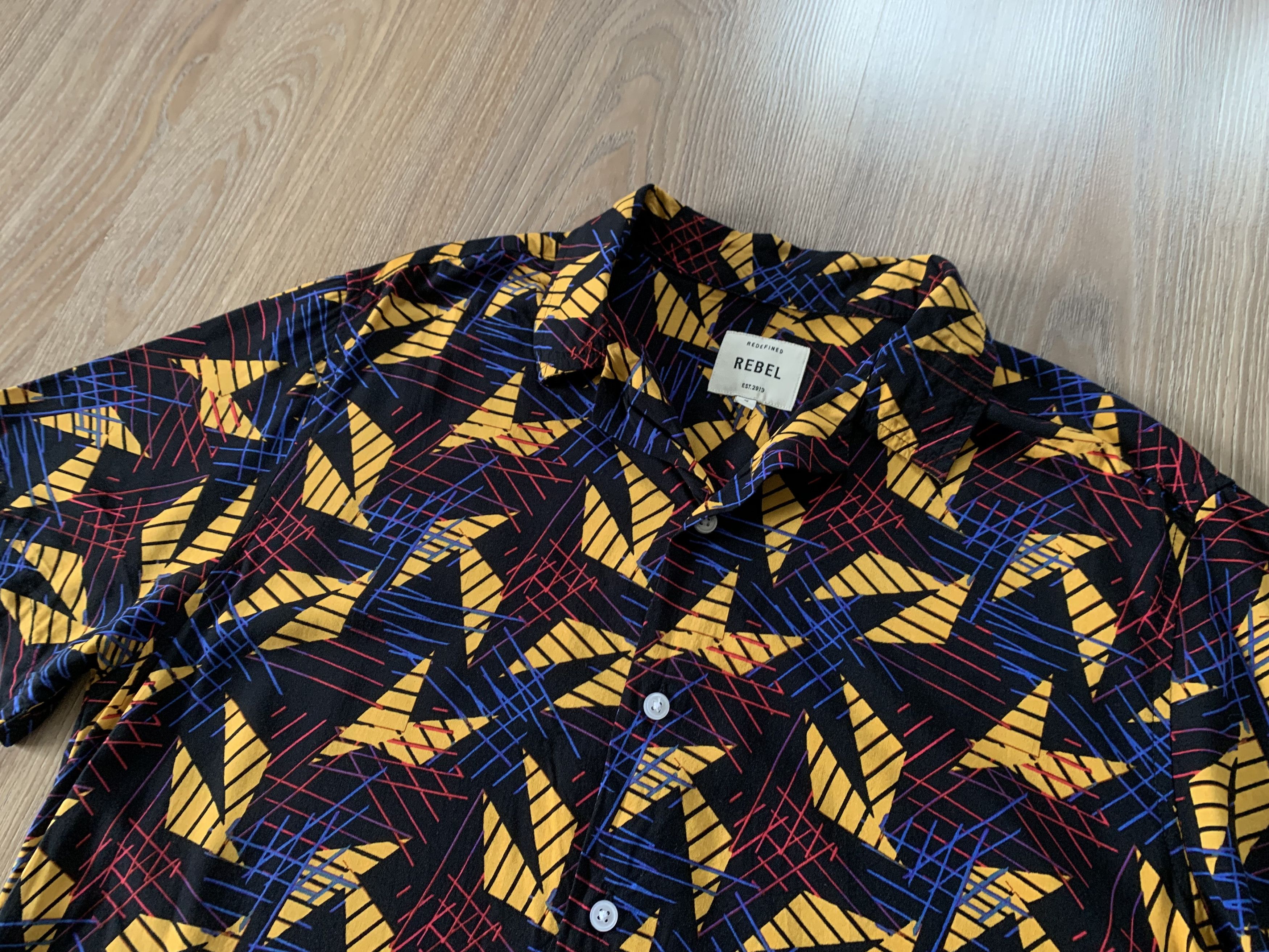 Other Rebel Multicolor Hawaiian Shirt Size US S / EU 44-46 / 1 - 4 Thumbnail