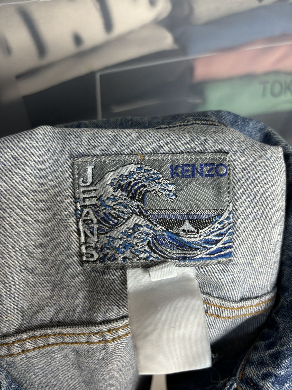 Kenzo × Vintage Kenzo Vintage Denim Vest Size L / US 10 / IT 46 - 5 Thumbnail