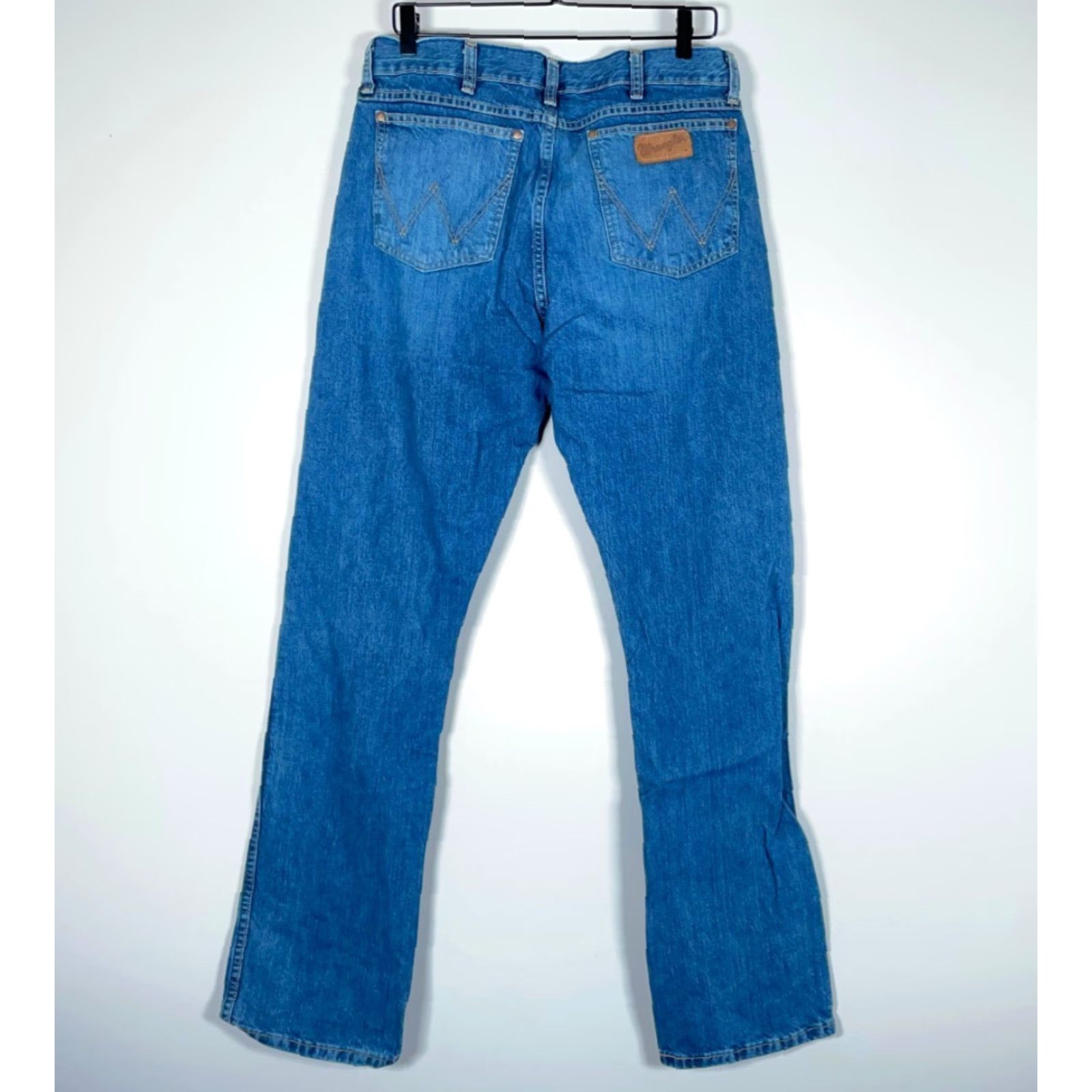 Wrangler Wrangler Retro Slim Boot Jeans Men's 34 x 36 Blue Denim Bootcut Size US 34 / EU 50 - 2 Thumbnail