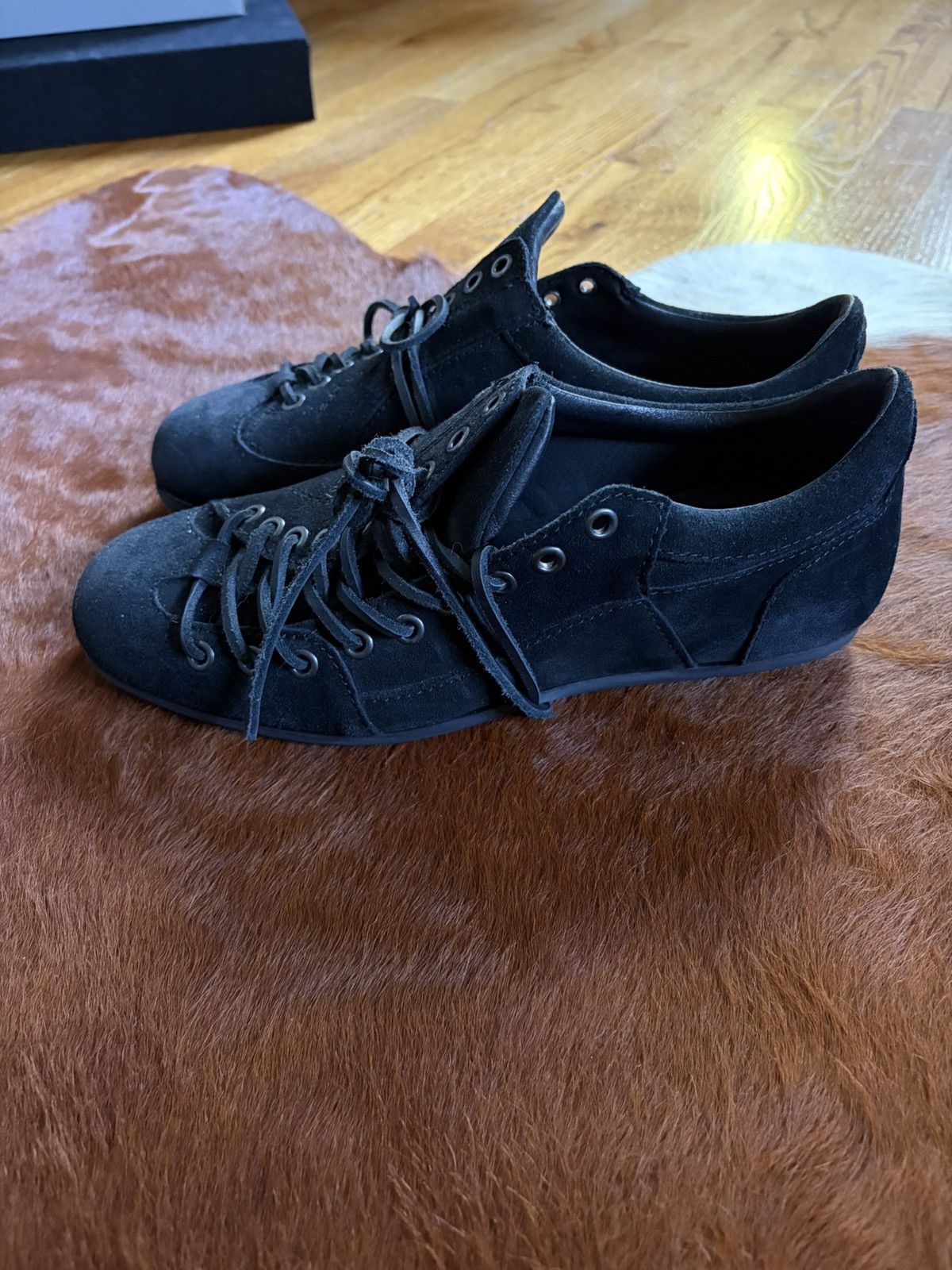 No Faith Studios No Faith Studios football sneaker suede black Size US 8 / EU 41 - 2 Thumbnail