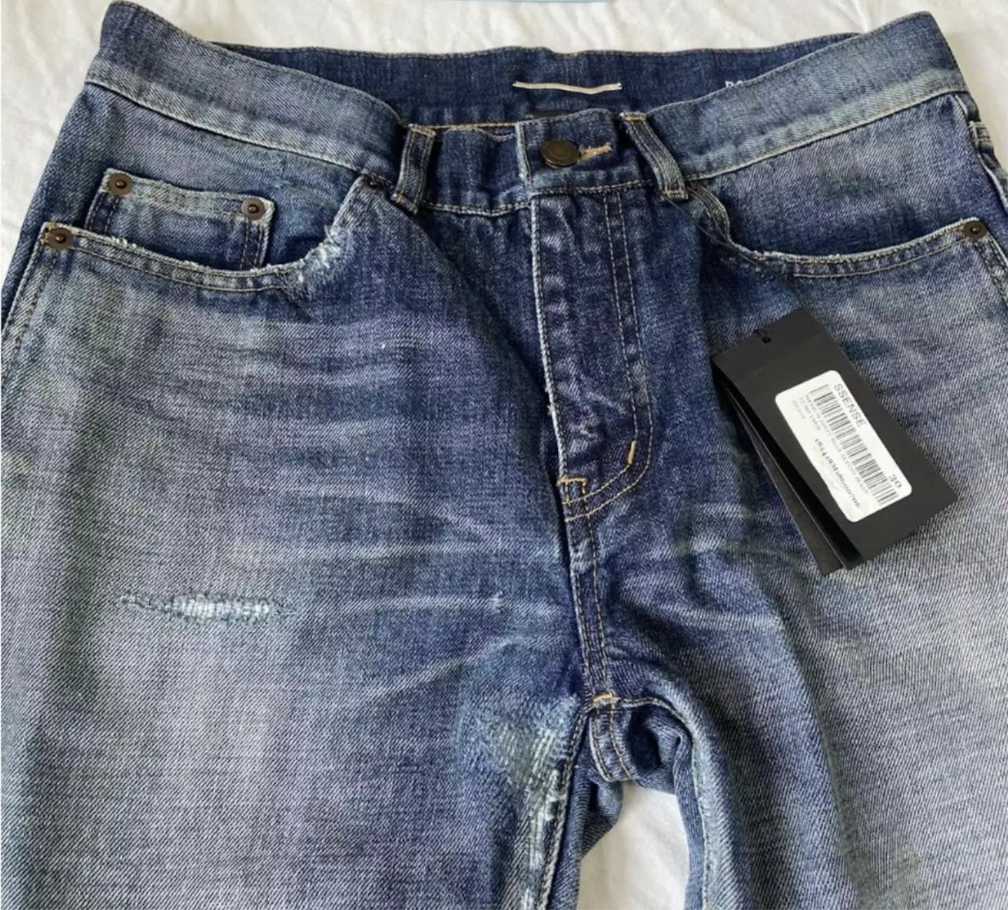 Saint Laurent Paris YSL Blue Jeans Size US 30 / EU 46 - 3 Thumbnail