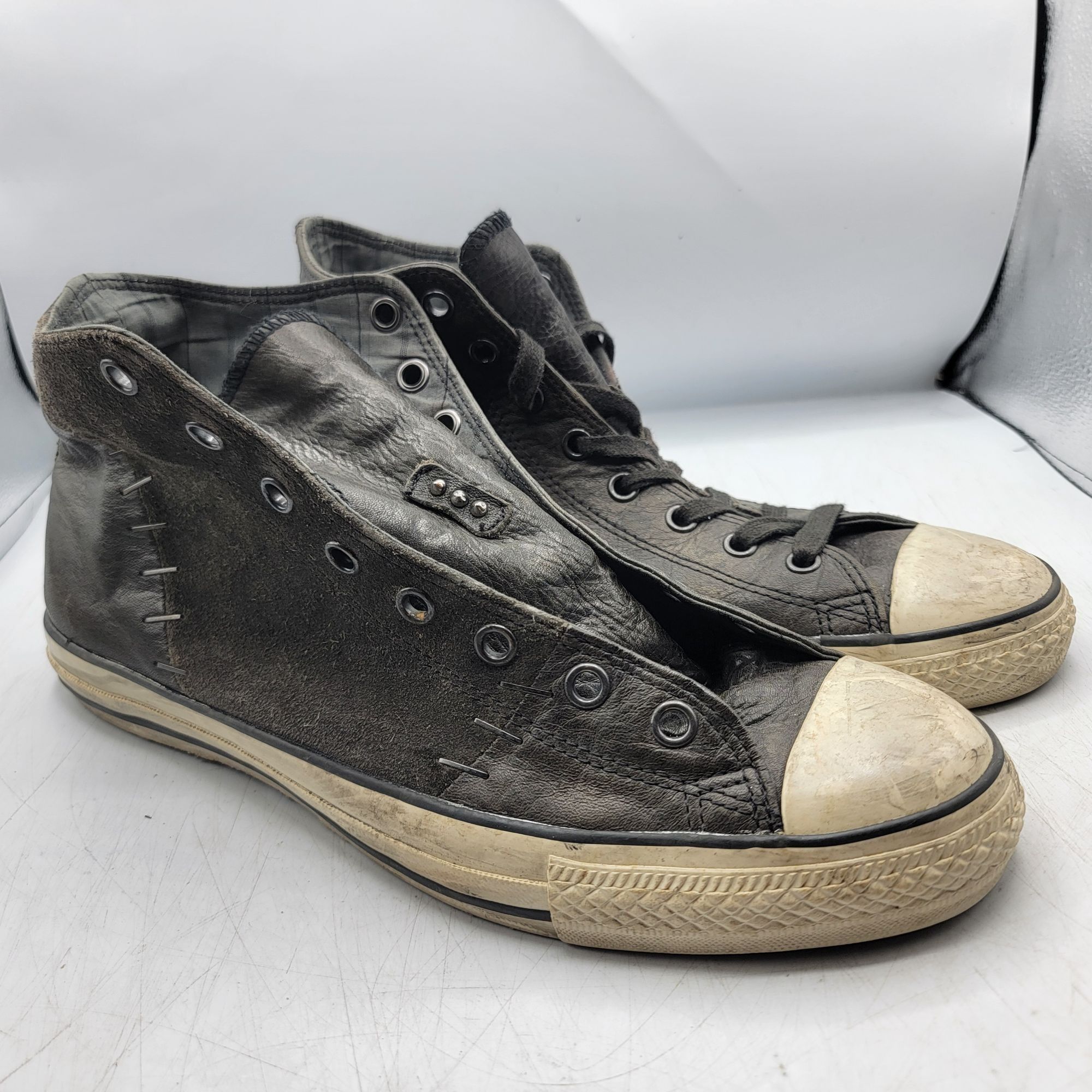 Converse × John Varvatos Converse x John Varvatos Hi Staple Beluga Turtledove Mens 12 Size US 12 / EU 45 - 4 Thumbnail