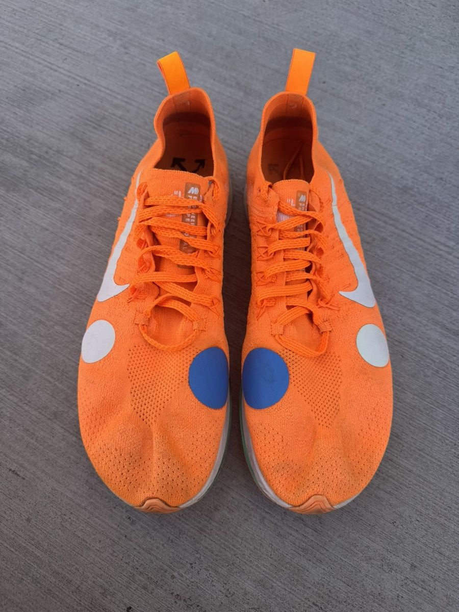 Nike × Off-White OFF WHITE OFF-WHITE ZOOMFLY MERCURIAL TOTAL ORANGE SIZE 12 Size US 12 / EU 45 - 3 Thumbnail
