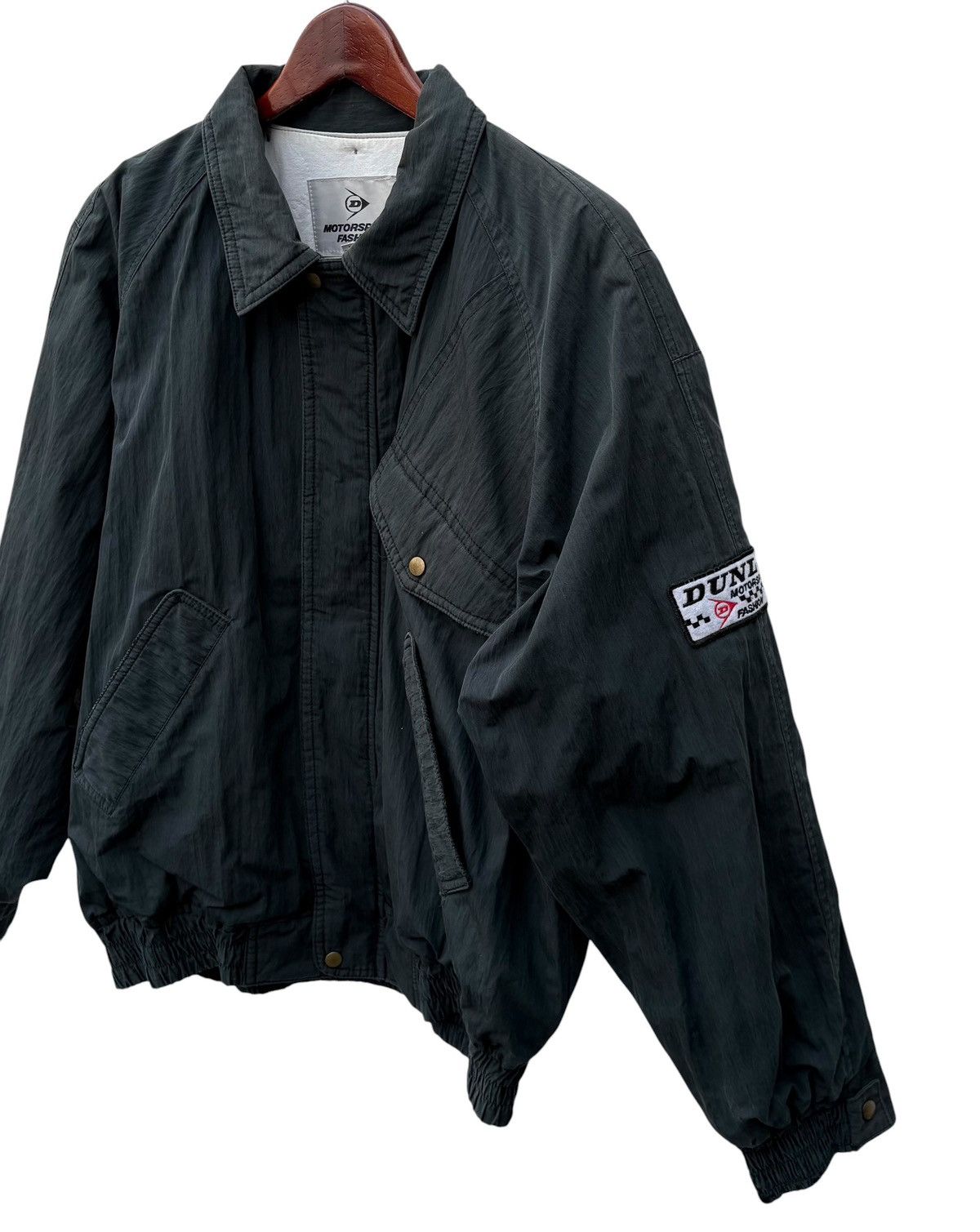 Dunlop Vintage Dunlop Motorsport Fashion Bombers Jacket Size US M / EU 48-50 / 2 - 5 Thumbnail
