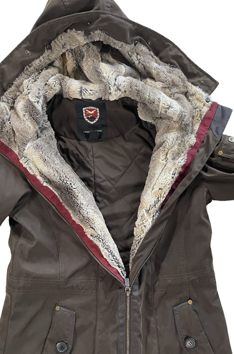 1 Madison 1 Madison Expedition Utility Parka Faux Fur Winter Jacket M Size M / US 6-8 / IT 42-44 - 7 Thumbnail