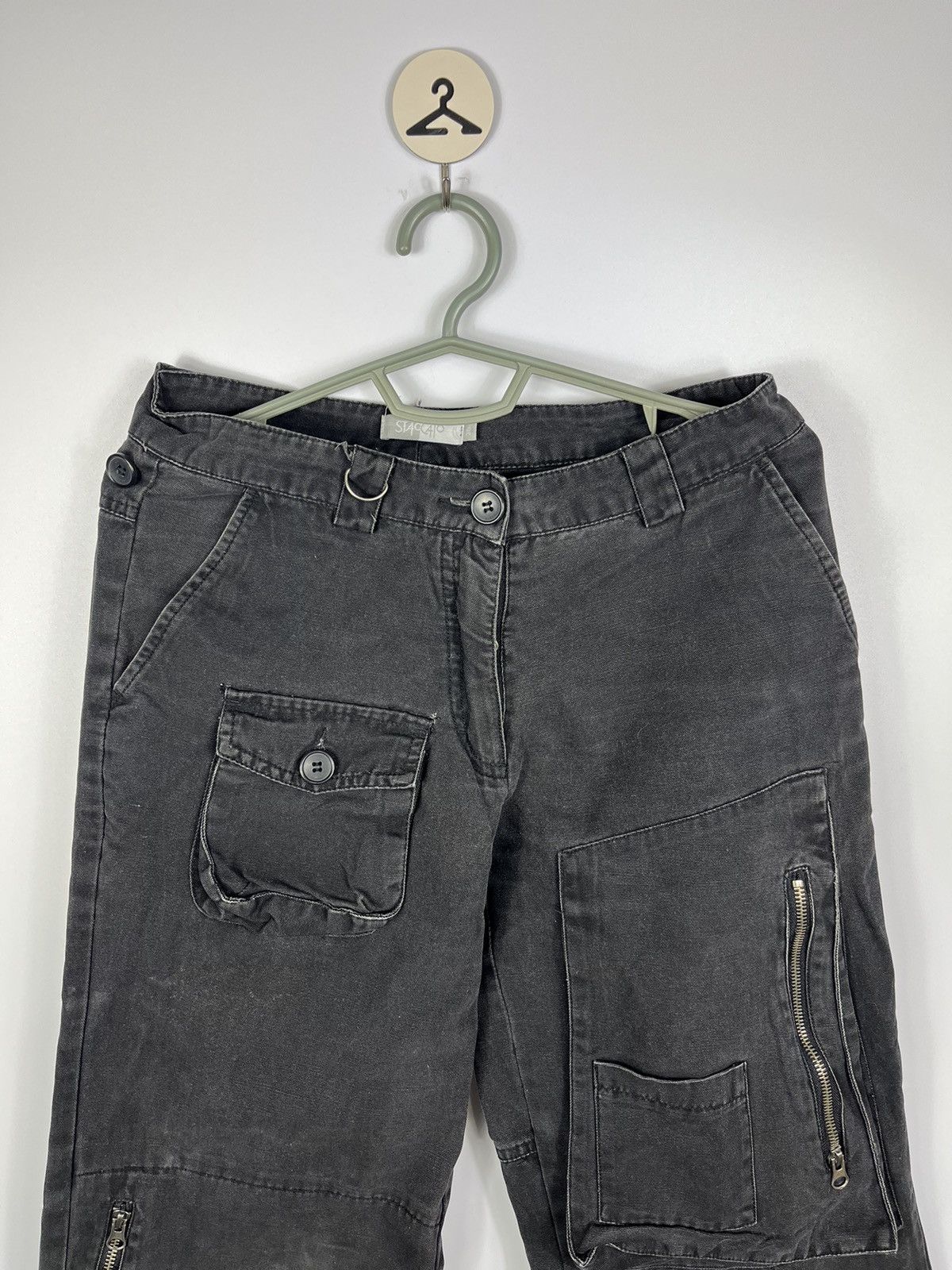 Other Vintage Multi-Pocket Junya Watanabe Style Pants Size 25" / US 0 / IT 36 - 2 Thumbnail