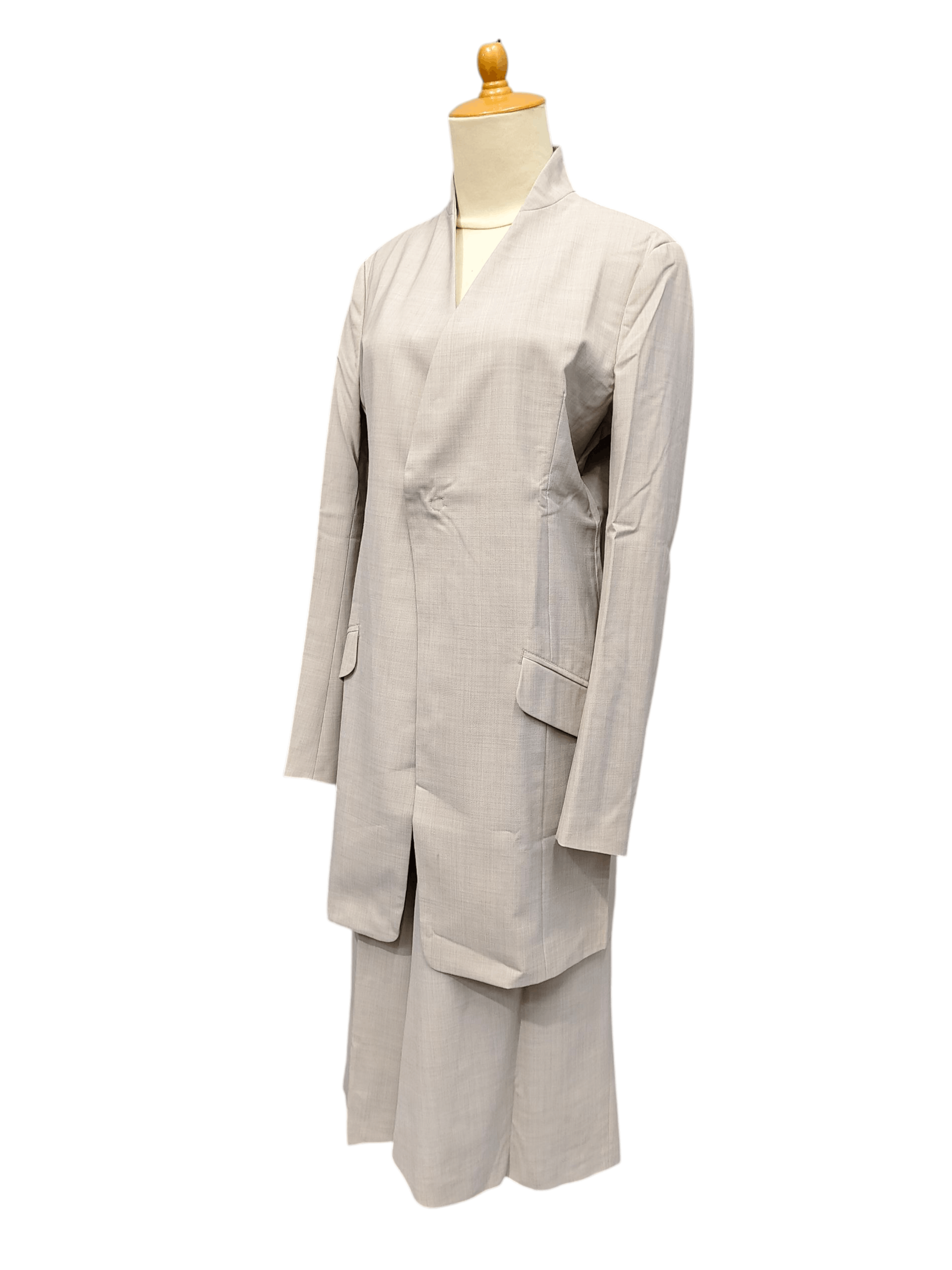 Yohji Yamamoto SAMPLE🔥Y's Yohji Yamamoto Set Tailored Jacket Flare Skirt Size M / US 6-8 / IT 42-44 - 2 Thumbnail