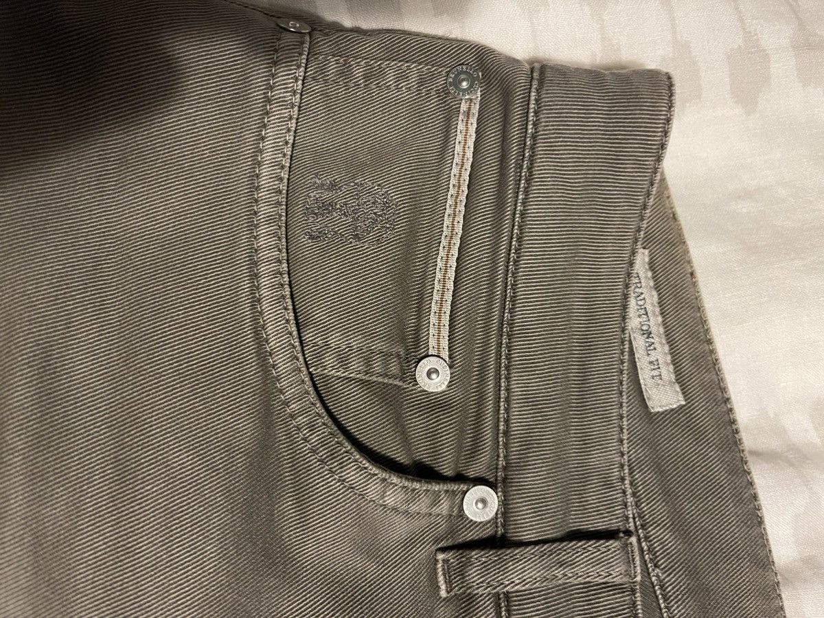 Brunello Cucinelli Brunello Cucinelli Dark Green Jeans Size US 33 - 4 Thumbnail