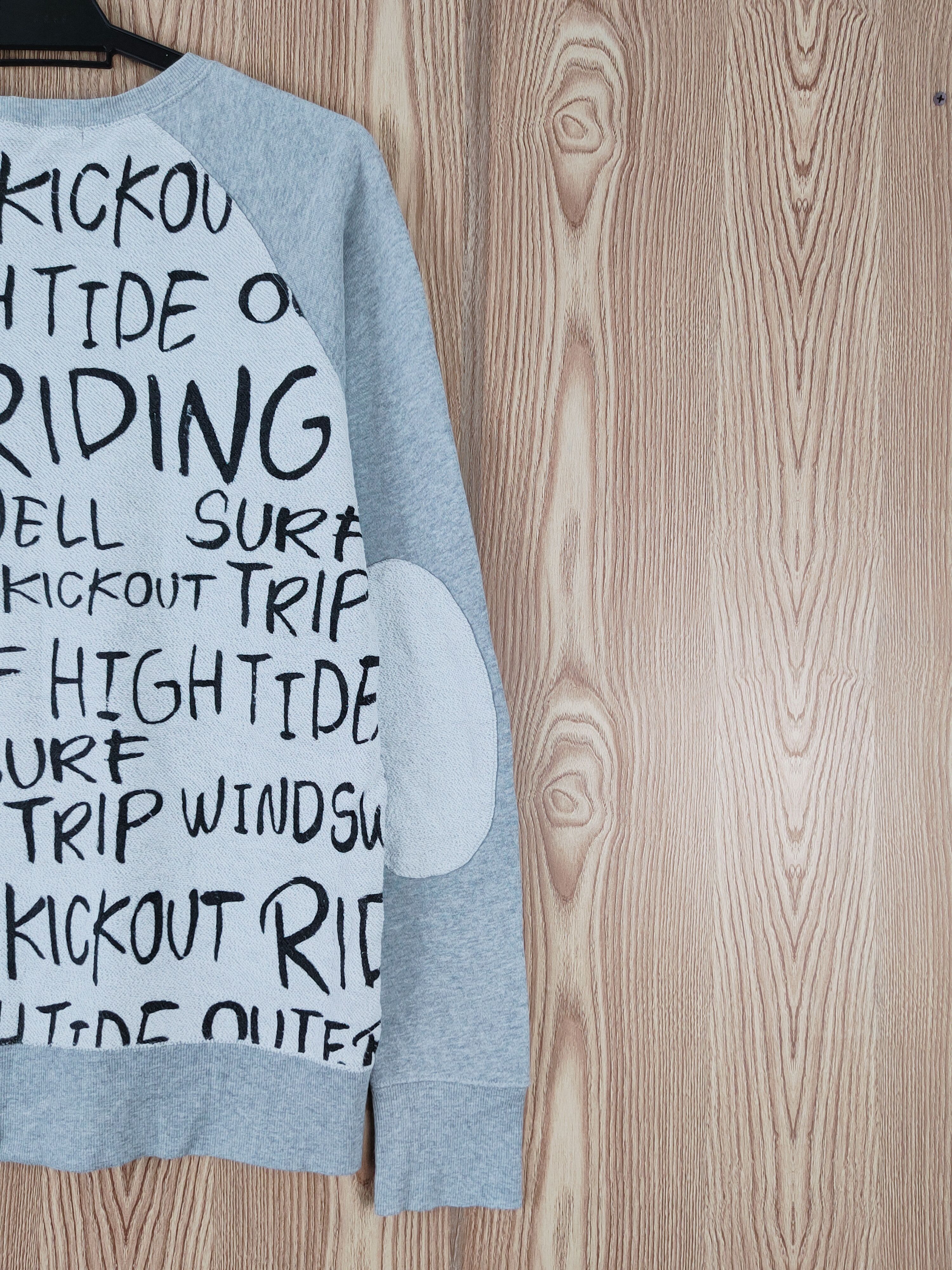 Japanese Brand × MOUSSY × Vintage Azul by Moussy Gray Sweatshirts #W418 Size M / US 6-8 / IT 42-44 - 12 Thumbnail