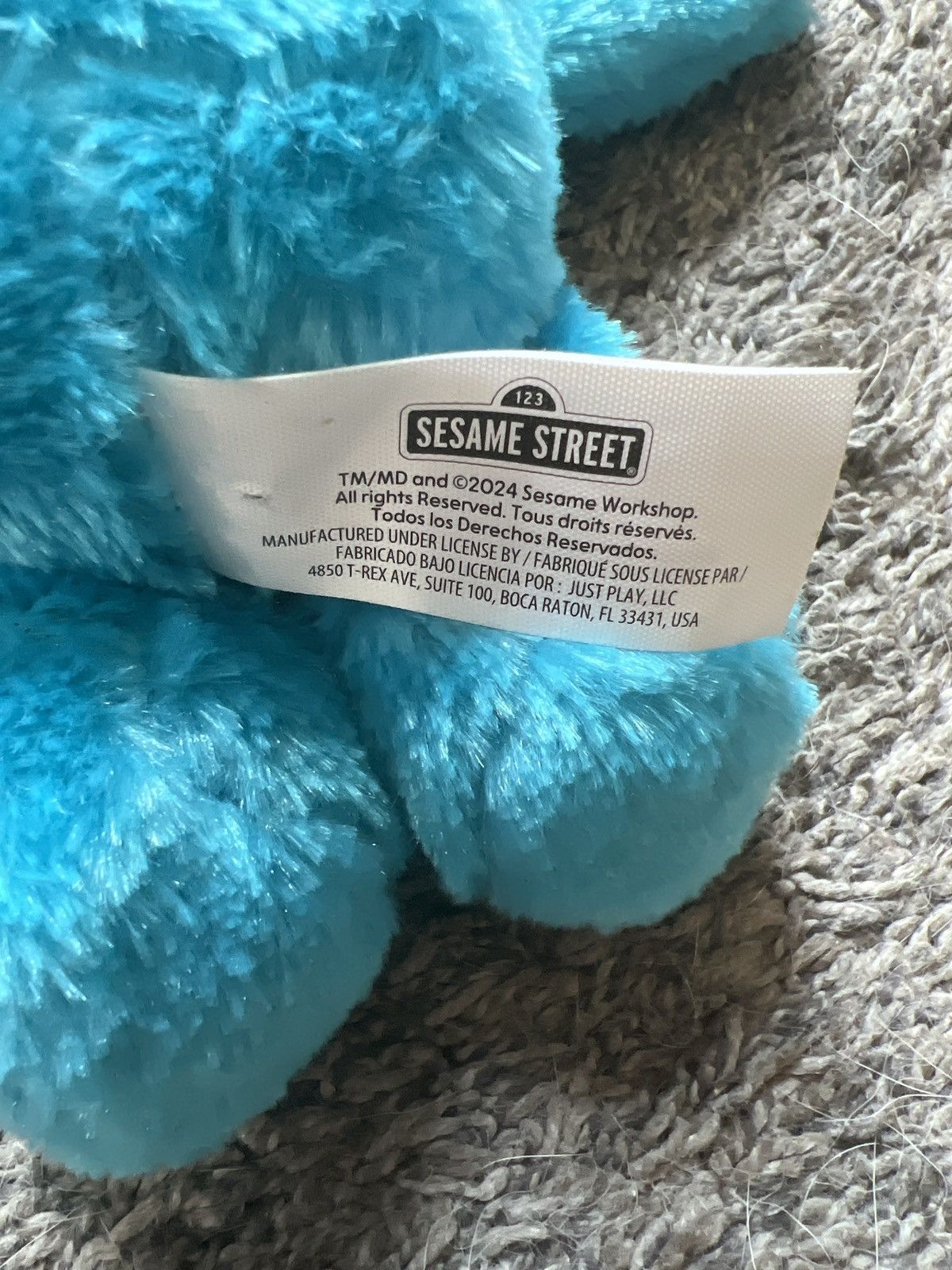 Hypebeast 2024 123 Sesame Street Cookie Monster Plush Size ONE SIZE - 3 Thumbnail