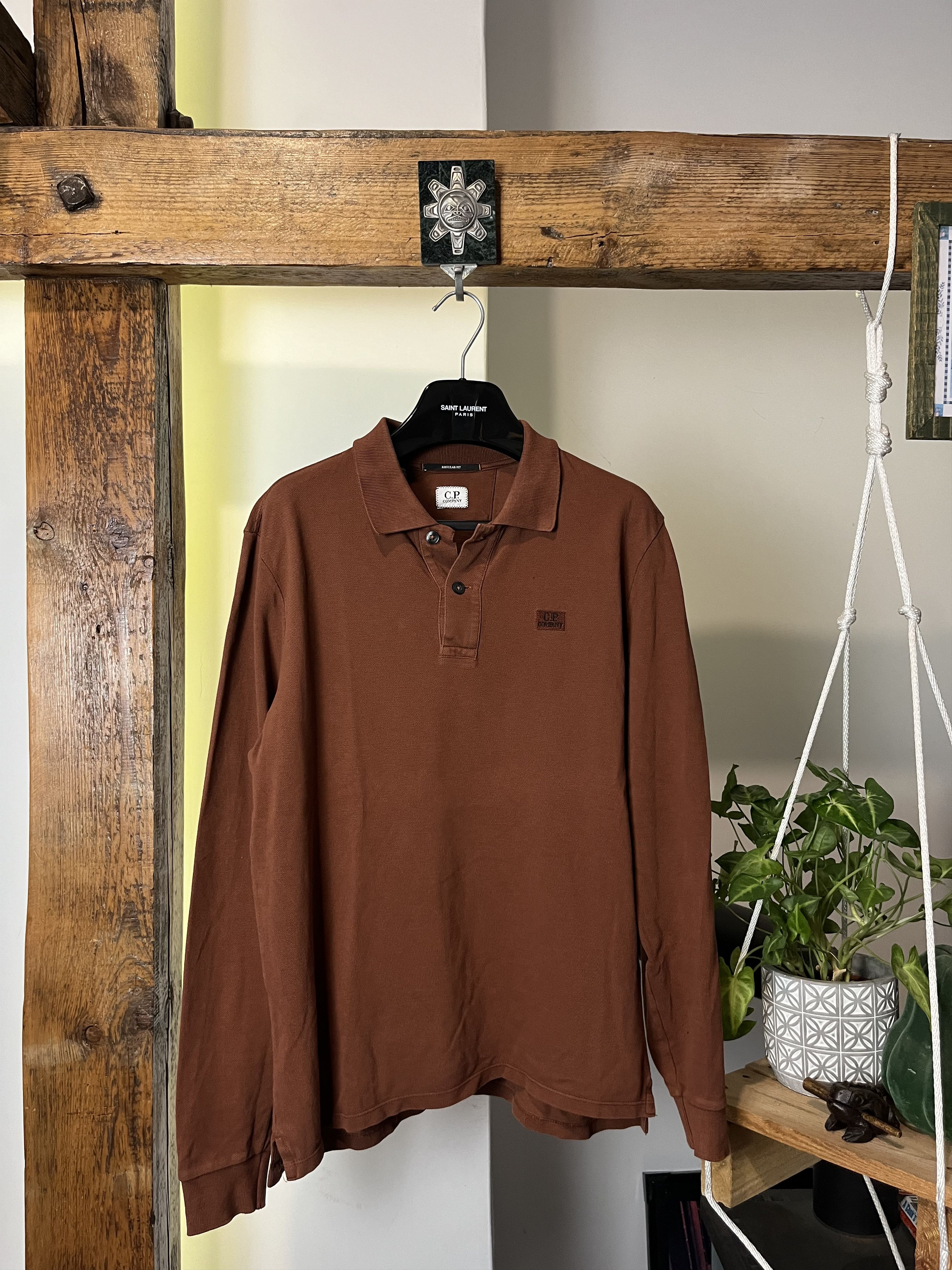C.P. Company C.P. Company Small Logo Polo Longsleeve Size US S / EU 44-46 / 1 - 1 Thumbnail