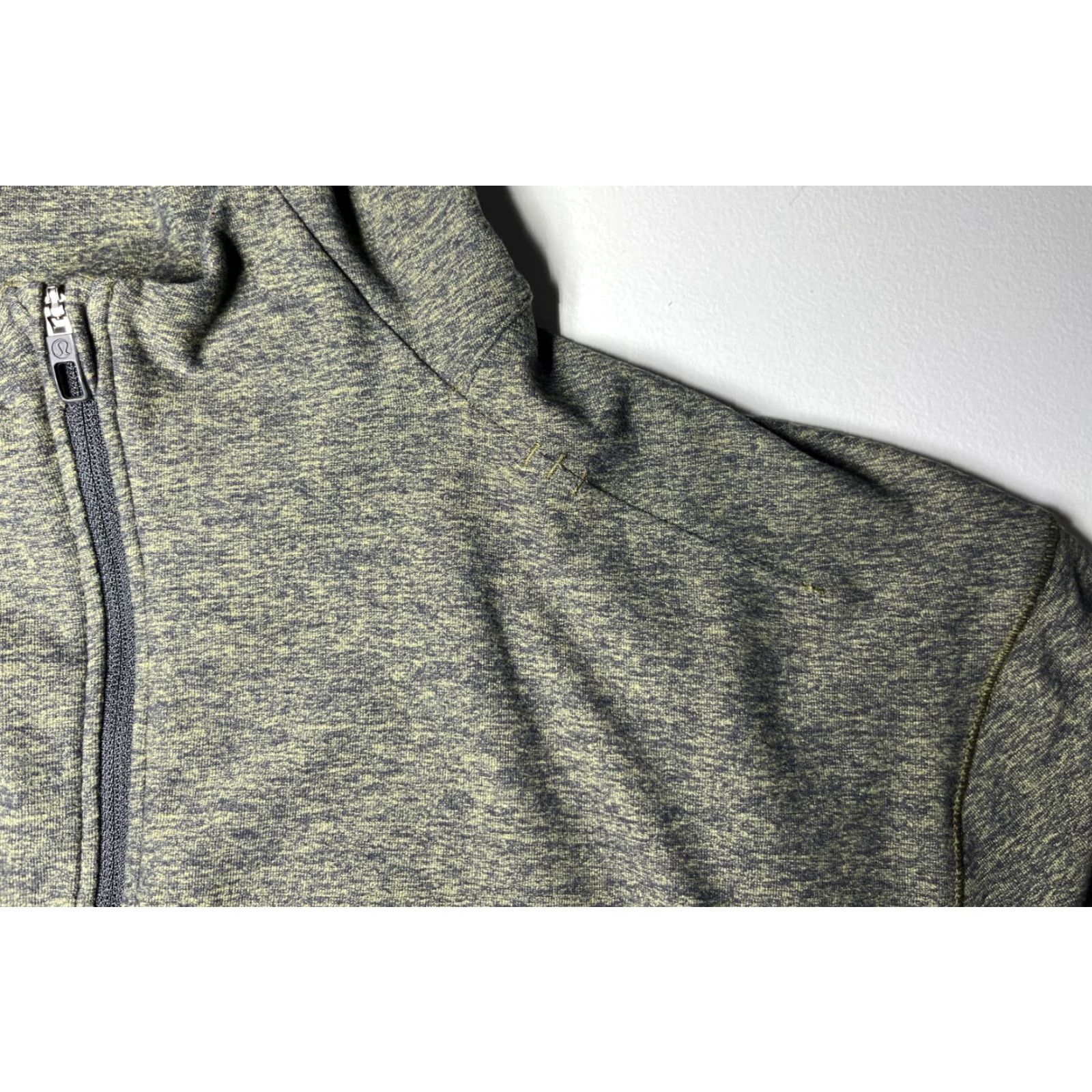 Lululemon Lululemon Men's Surge Warm Full Zip Hoodie HM4669S Heathered Green L Hoodie Size US L / EU 52-54 / 3 - 7 Thumbnail