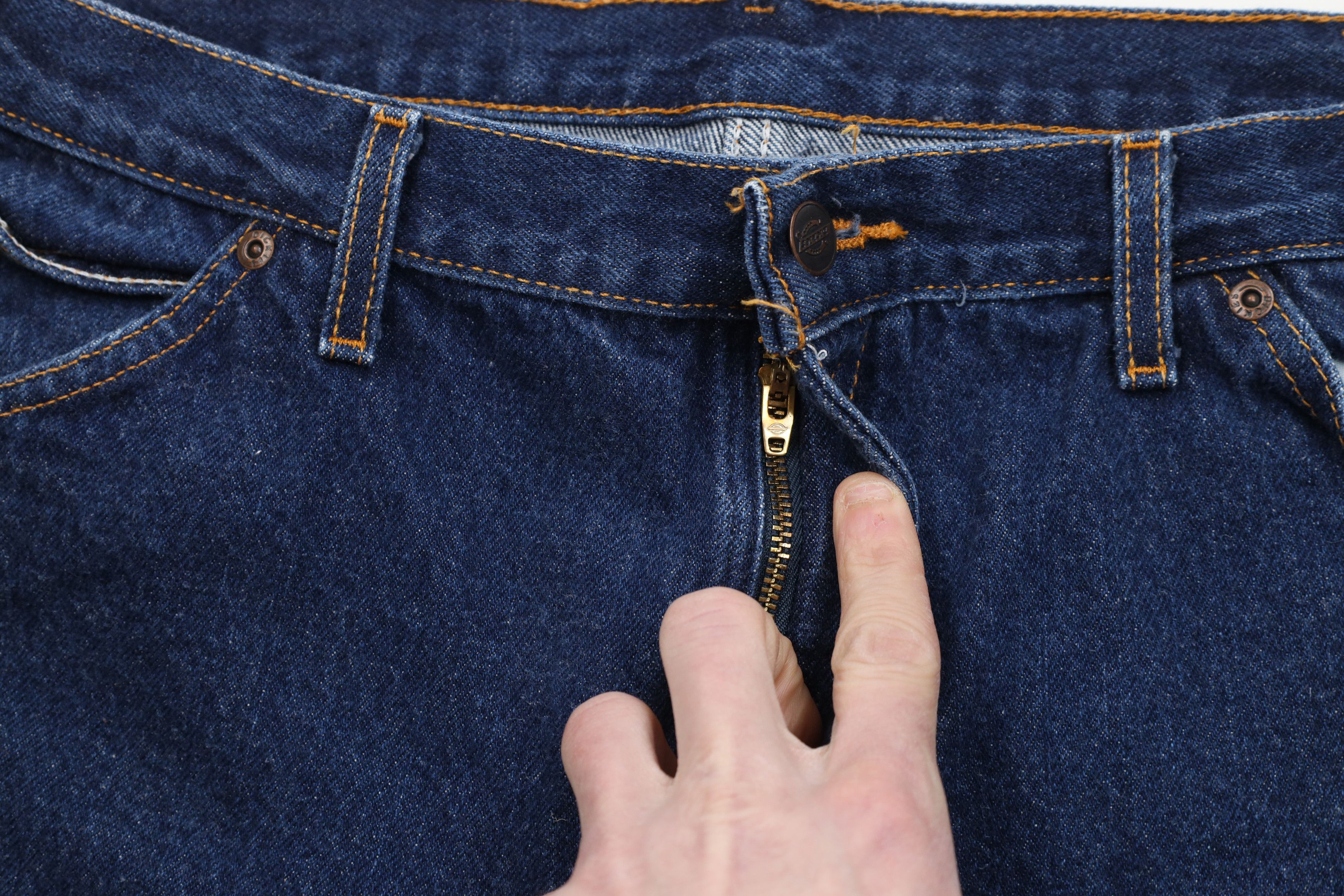 Dickies Vintage Y2K Dickies Denim Jeans Shorts Jorts Blue Cotton Size US 36 / EU 52 - 5 Thumbnail