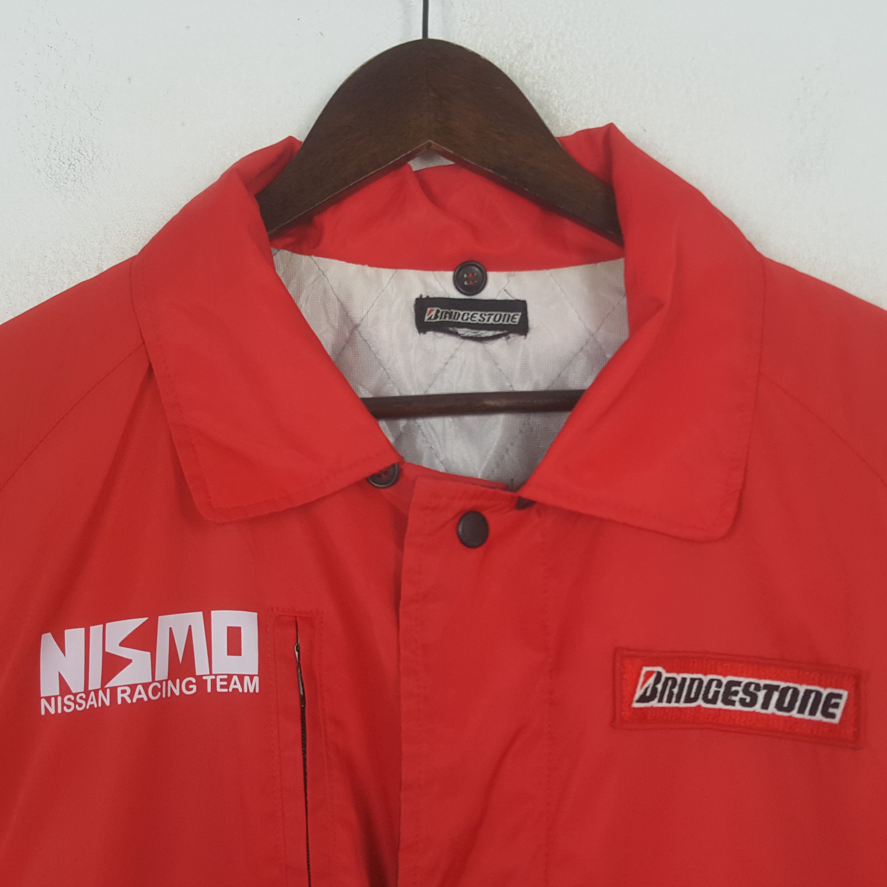 Japanese Brand Vintage Bridgestone x Nismo Racing Windbreaker Custom Jacket Size US M / EU 48-50 / 2 - 4 Thumbnail