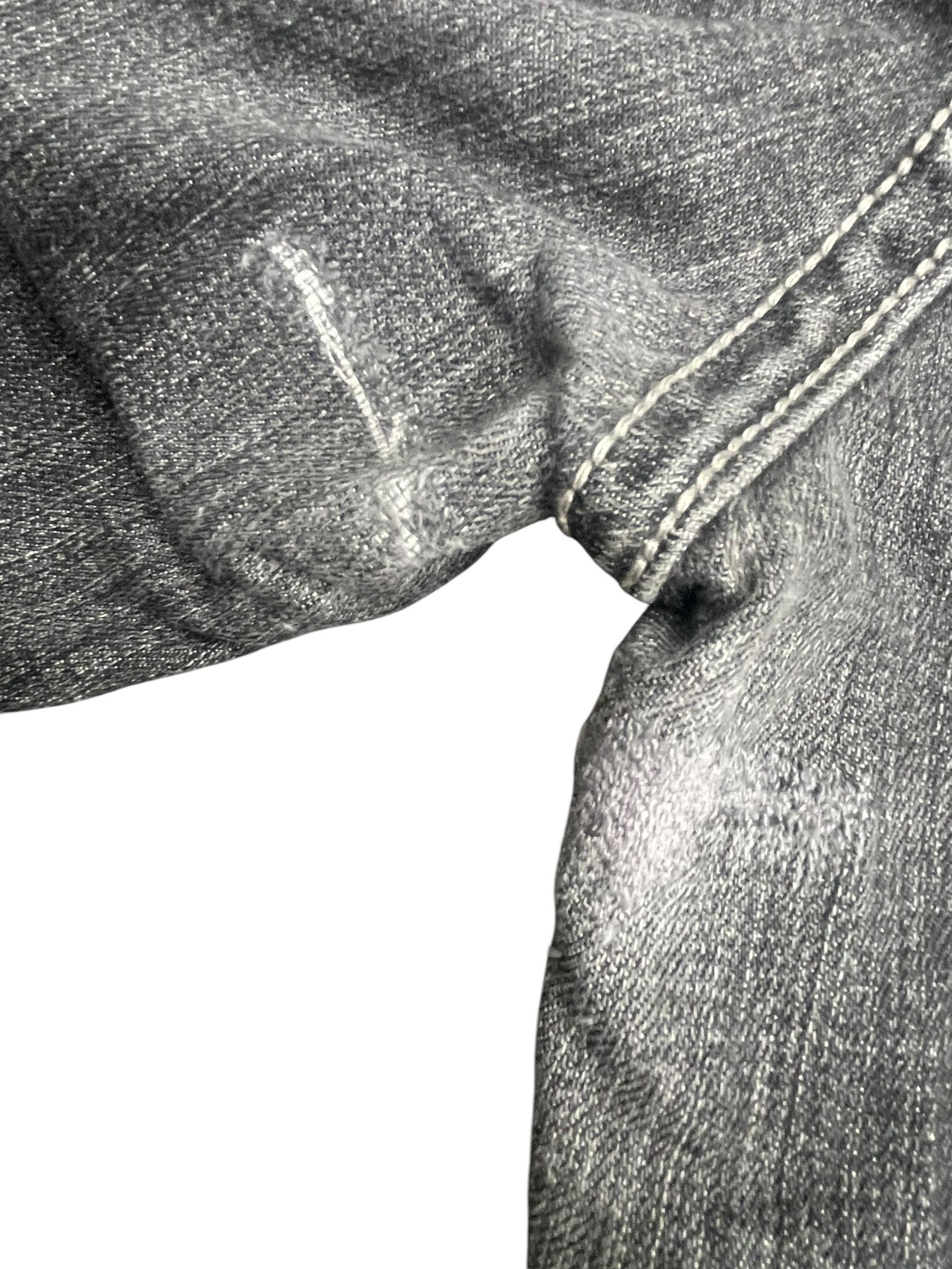 If Six Was Nine Miss Me Skiny Distresed Denim Size 30" / US 8 / IT 44 - 6 Thumbnail