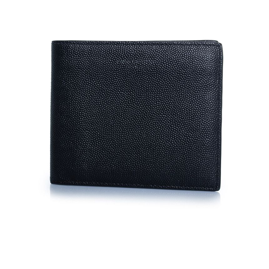Saint Laurent Paris Saint Laurent, grained leather wallet Size ONE SIZE - 1 Thumbnail