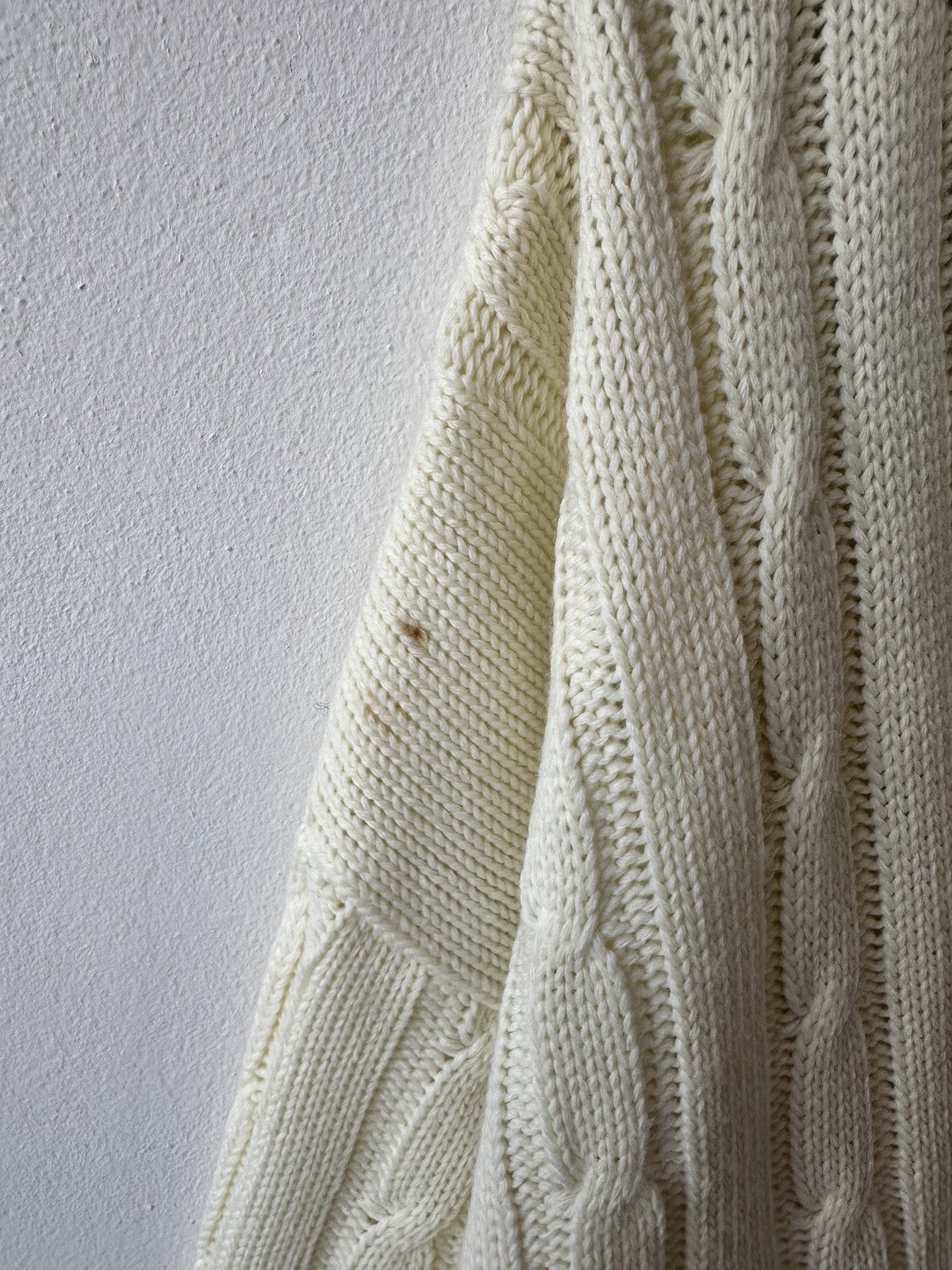 Other RARE Vintage WIMBLEDON Tennis Sweater V-Neck Cable Knit Size US L / EU 52-54 / 3 - 9 Thumbnail