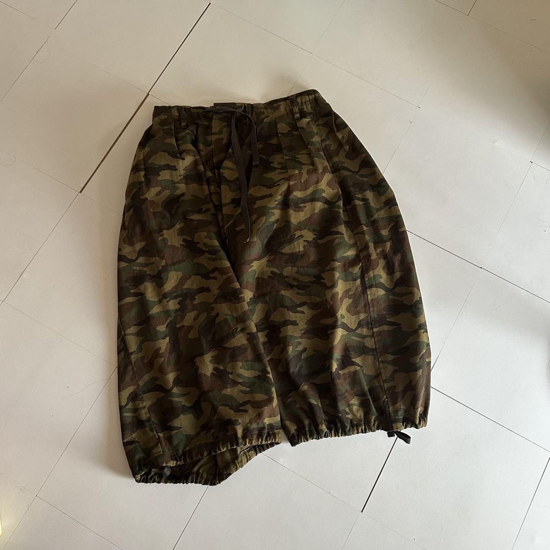 Yohji Yamamoto POUR HOMME 17aw camo baloon pants Size US 37 - 1 Thumbnail