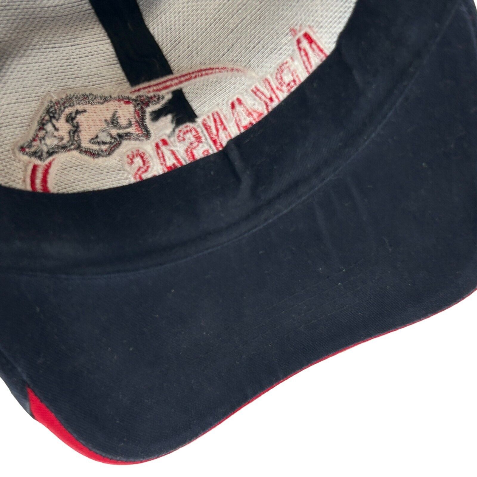 Other Arkansas Razorbacks Hat Baseball Cap Blue University NCAA Size ONE SIZE - 5 Thumbnail