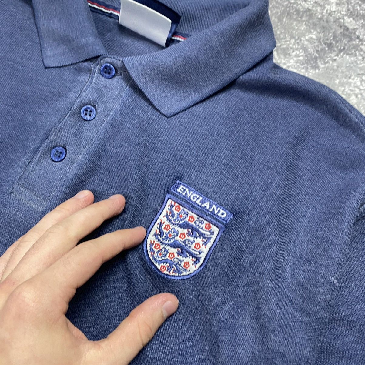 Umbro Vintage Umbro FC England 2000 Small logo rare polo Size US L / EU 52-54 / 3 - 5 Thumbnail