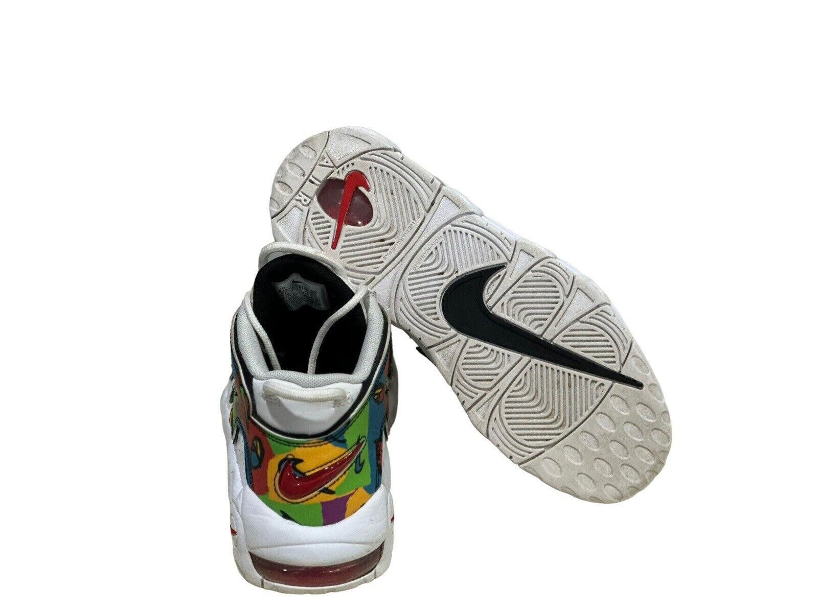 Nike Nike Air More Uptempo GS Peace Love DM8155-100 Size 6.5 Y Size US 6.5 / EU 39-40 - 6 Thumbnail