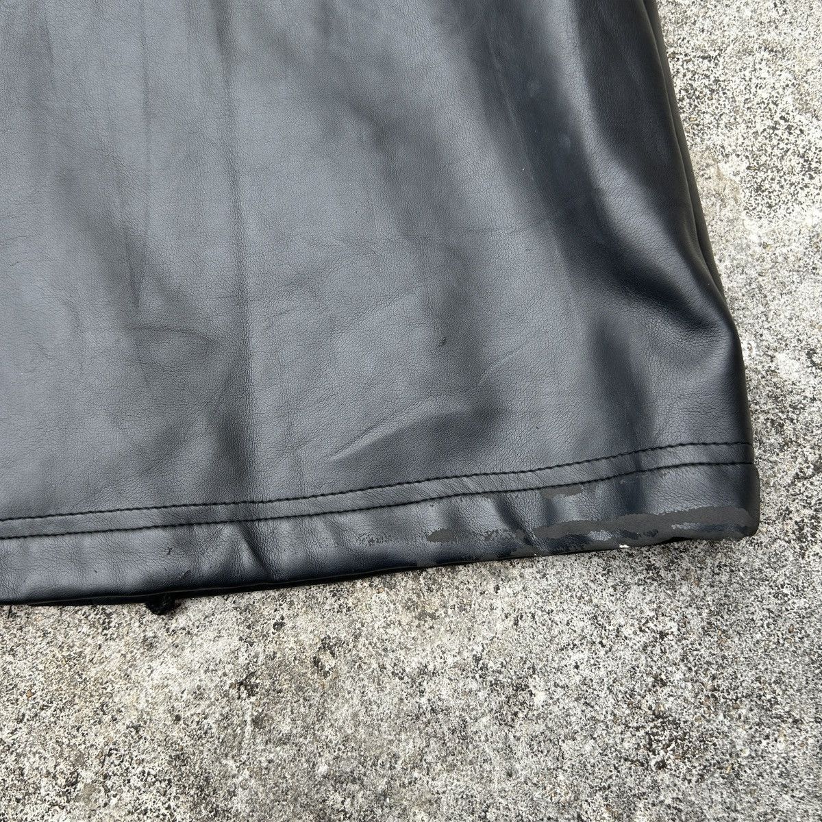 Japanese Brand × Vintage vintage Soggetto Leather Jacket Hoodie Nice details Size US S / EU 44-46 / 1 - 14 Thumbnail