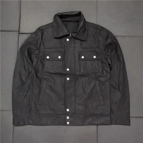 Japanese Brand Retro punk leather jacket Size US XL / EU 56 / 4 - 7 Thumbnail